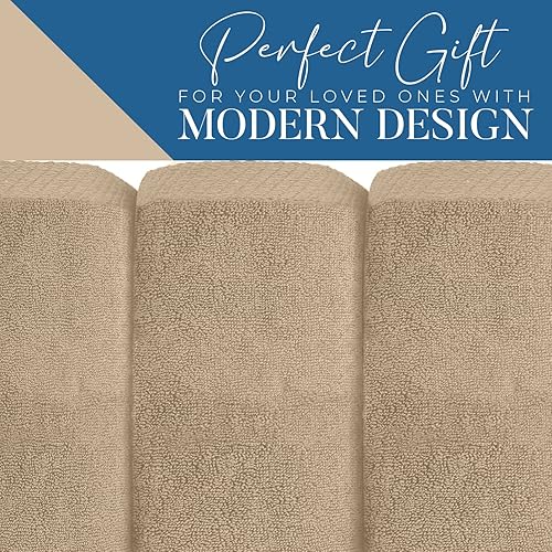 Miniatura 8 de DAN RIVER Paquete de 1 toalla de baño de 40 x 80 pulgadas, toallas grandes de gran tamaño, toalla de baño extra grande, toalla absorbente de algodón