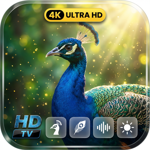 Peacock Zen Screensaver