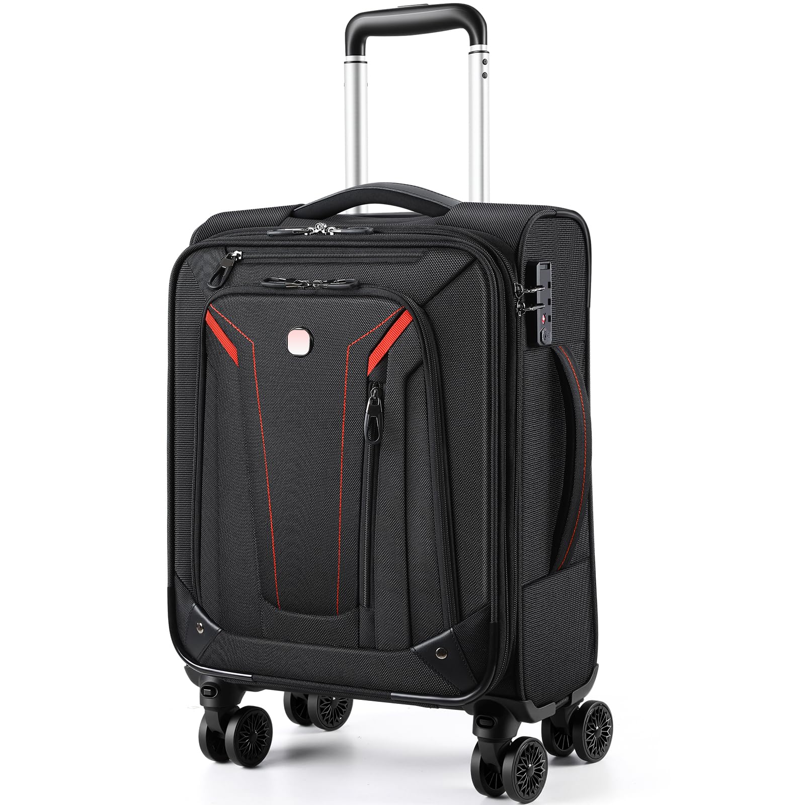 star cloud Carry On Luggage with Detachable Wheels