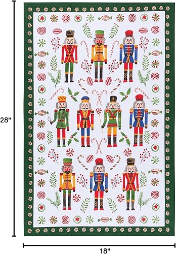 Miniatura 7 de Now Designs Toalla de cocina estampada Forest Birds, 18 x 28 pulgadas