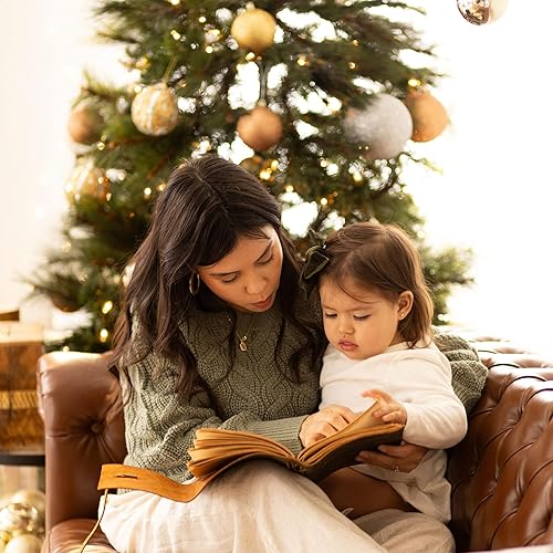 Miniatura 7 de LEATHER VILLAGE Cuaderno de escritura de diario de cuero, 300 páginas de papel kraft, 6 x 4 pulgadas (A6), marrón rústico, bloc de notas diario