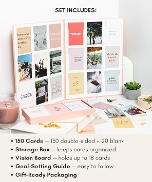 Lamare Vision Board Kit Mood Board & Vision Board Supplies for Women