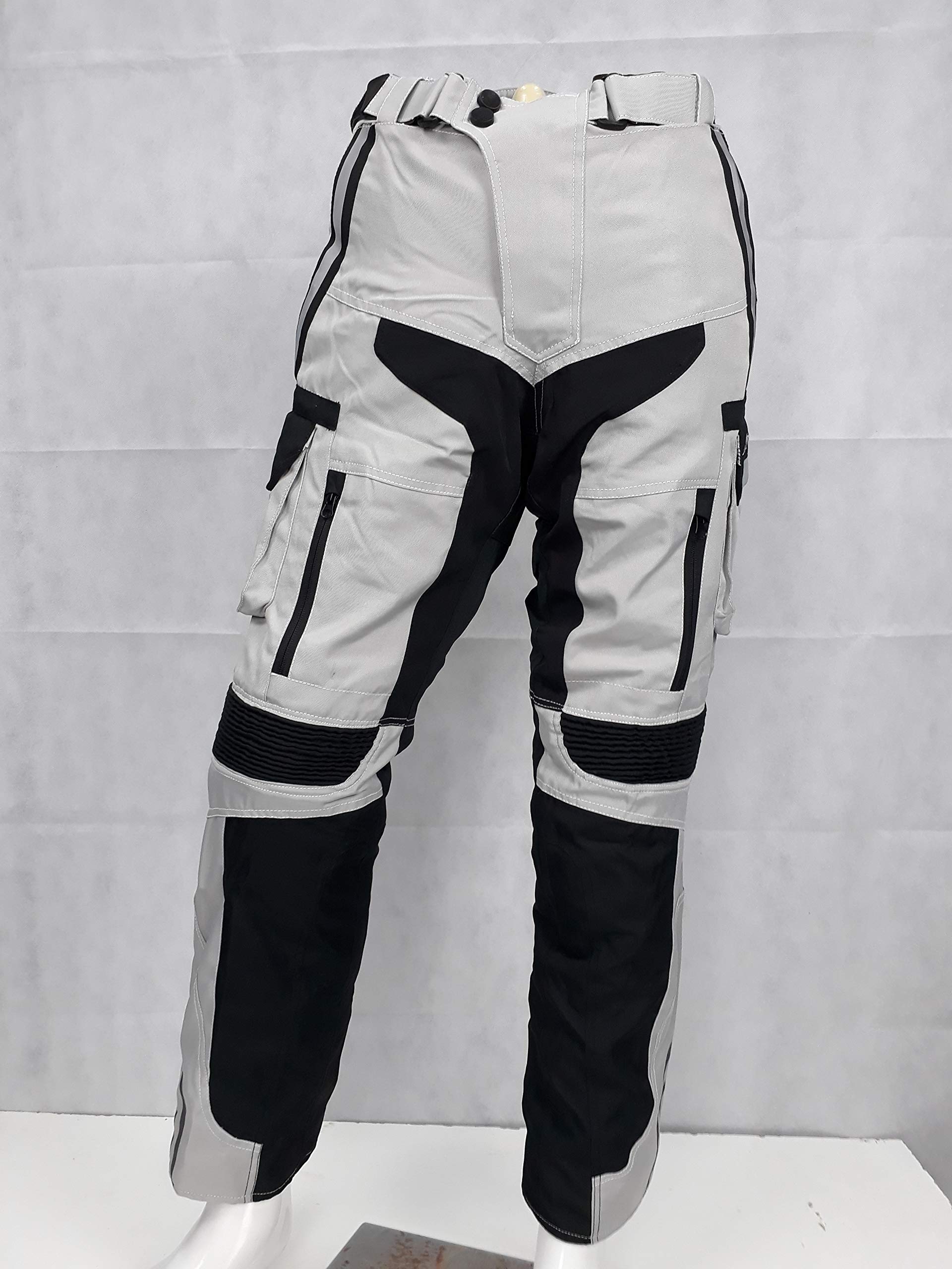 WinNet Completo tuta moto in cordura giacca e pantaloni per turismo