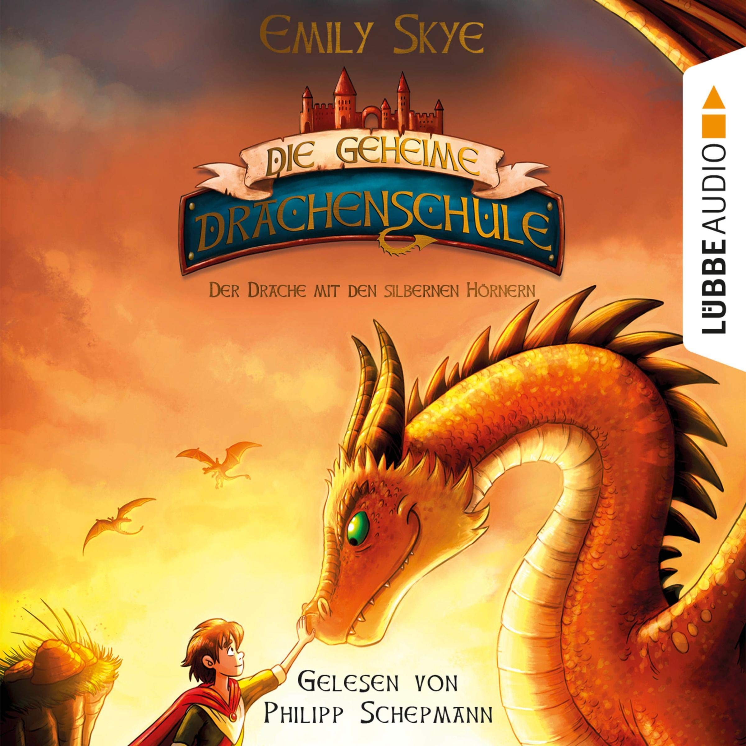 Cover art for Der Drache mit den silbernen Hörnern