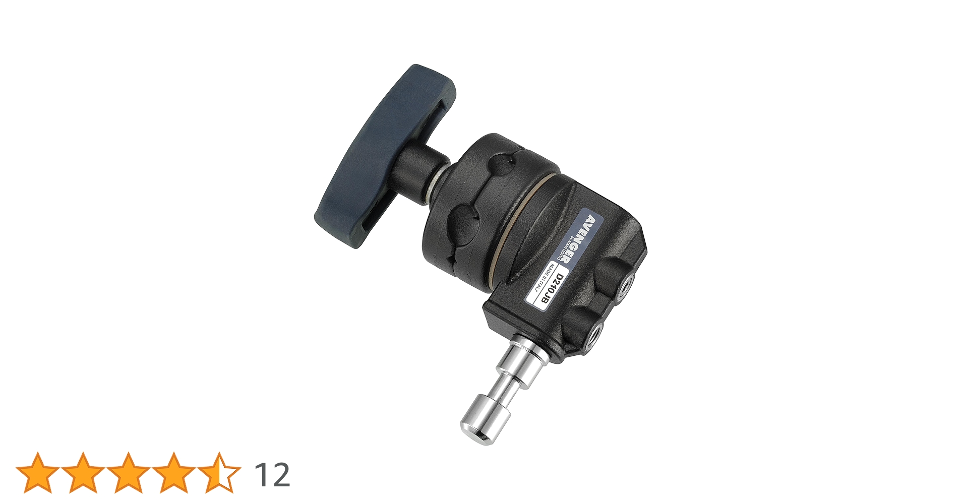 AVENGER センチュリースタンド用アクセサリ グリップヘッド ブラック D200B cm3dmju Avenger(アベンジャー) D200B グリップヘッド ブラック(ブラック
