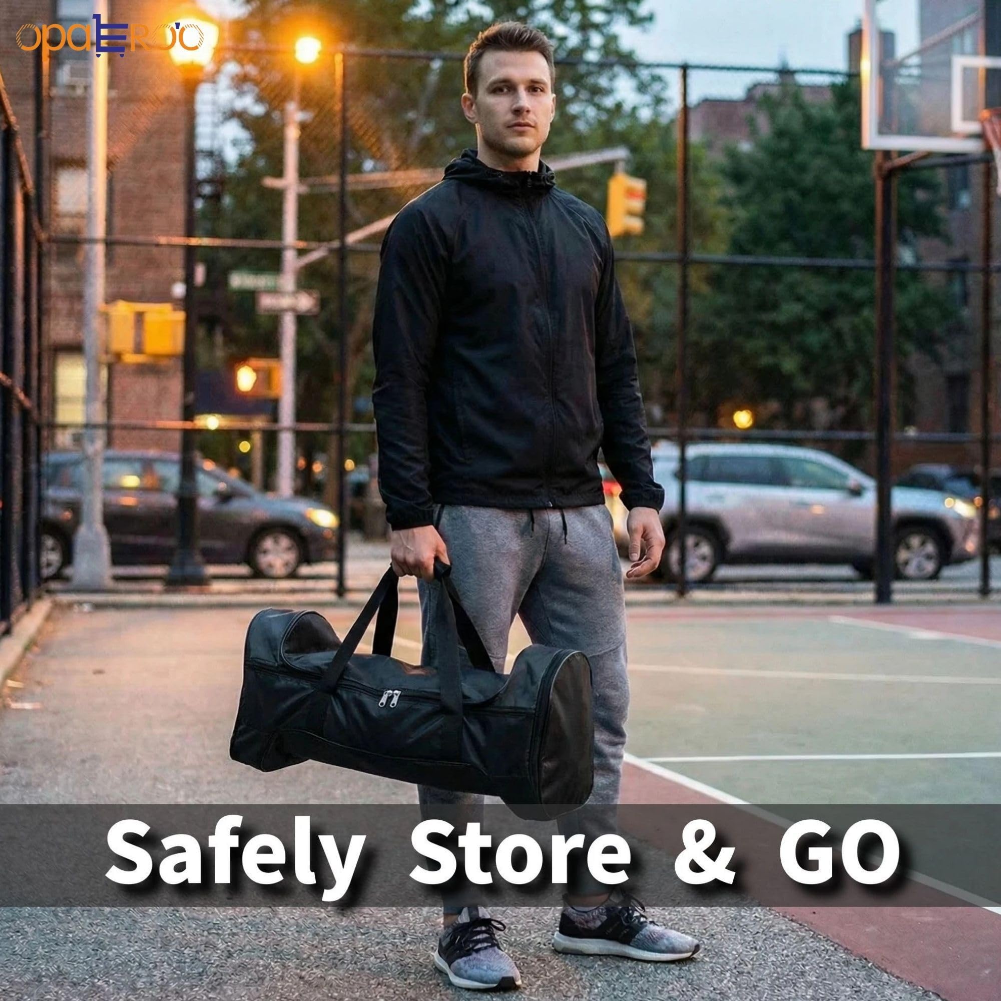 wasserdichte Tragetasche für Hoverboard 6.5/8/10 Zoll, Rucksack für selbstbalancierende Boards