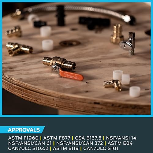 Miniatura 6 de SharkBite Tapón de expansión de polietileno de 34 pulgadas para tubería PEX-A, paquete de 5, accesorios de plomería de plástico, enchufe final para