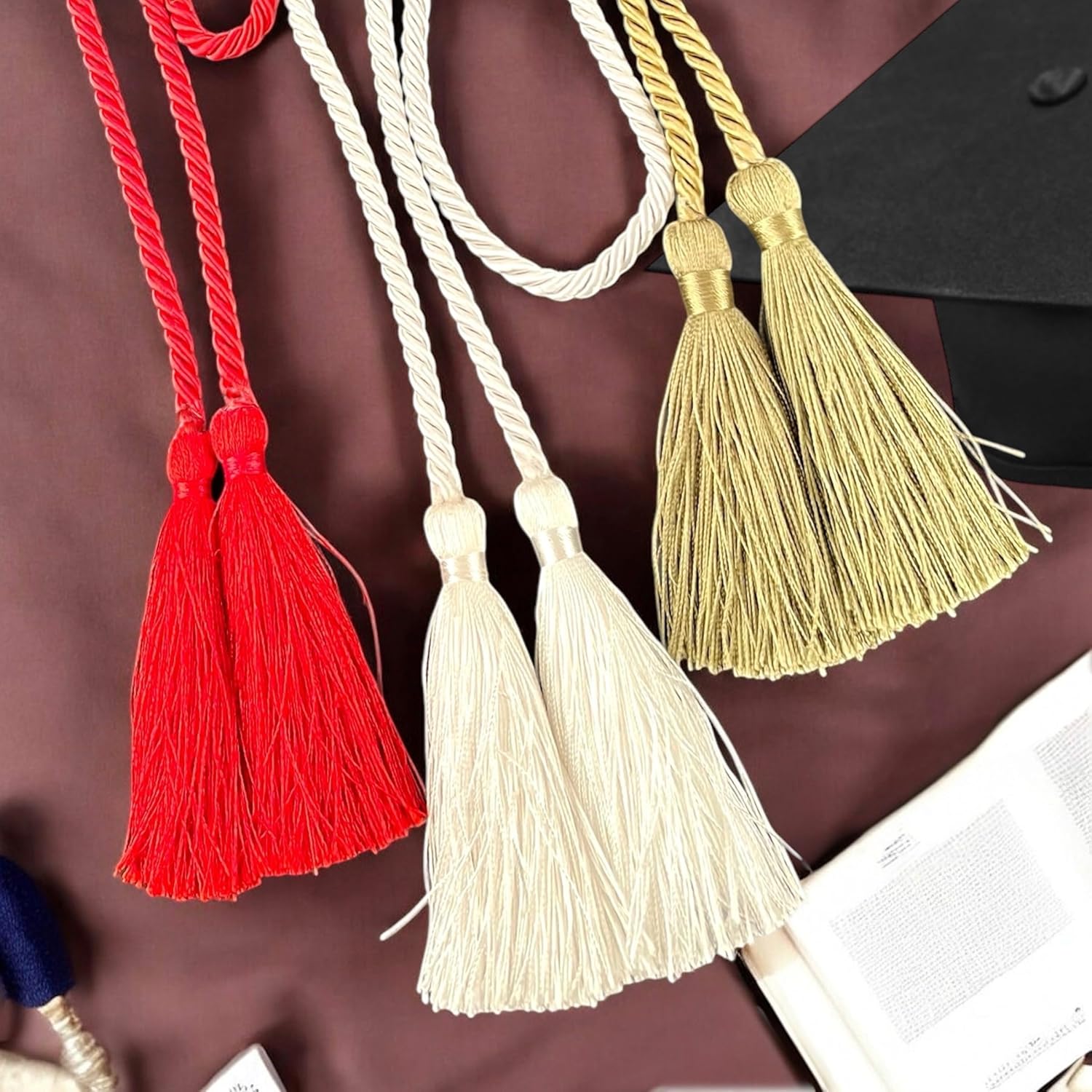 Trims by the Yard Savannah 3/8" Twisted Cord Trim, Versatile Trim for DIY Crafts, Picture Frames, Home Decor, and Fashion Items, 20-Yard Cut, Denim