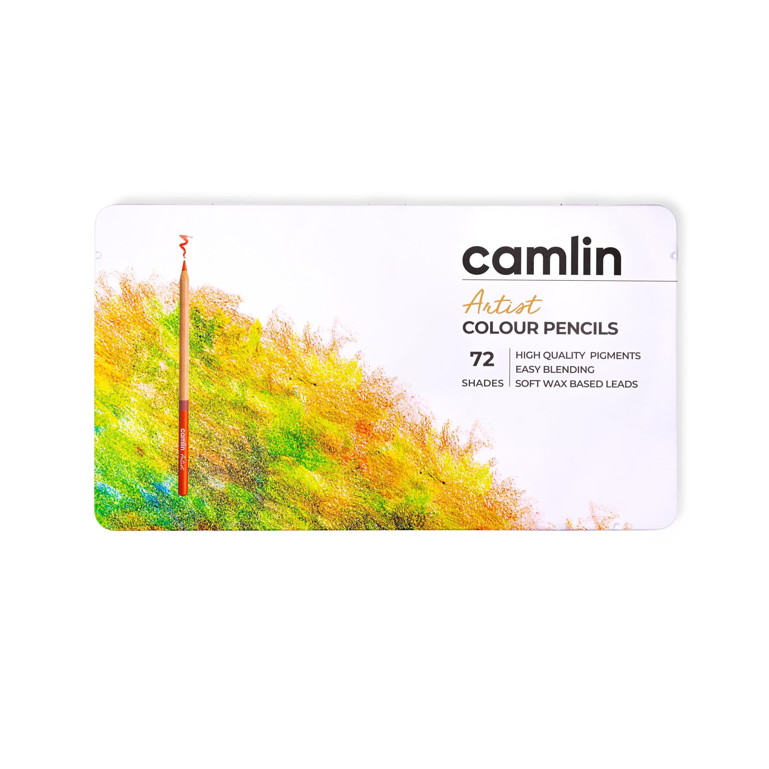 Camlin Artist Colour Pencils - 72 Shades,Ink Color: Multicolor-image-8