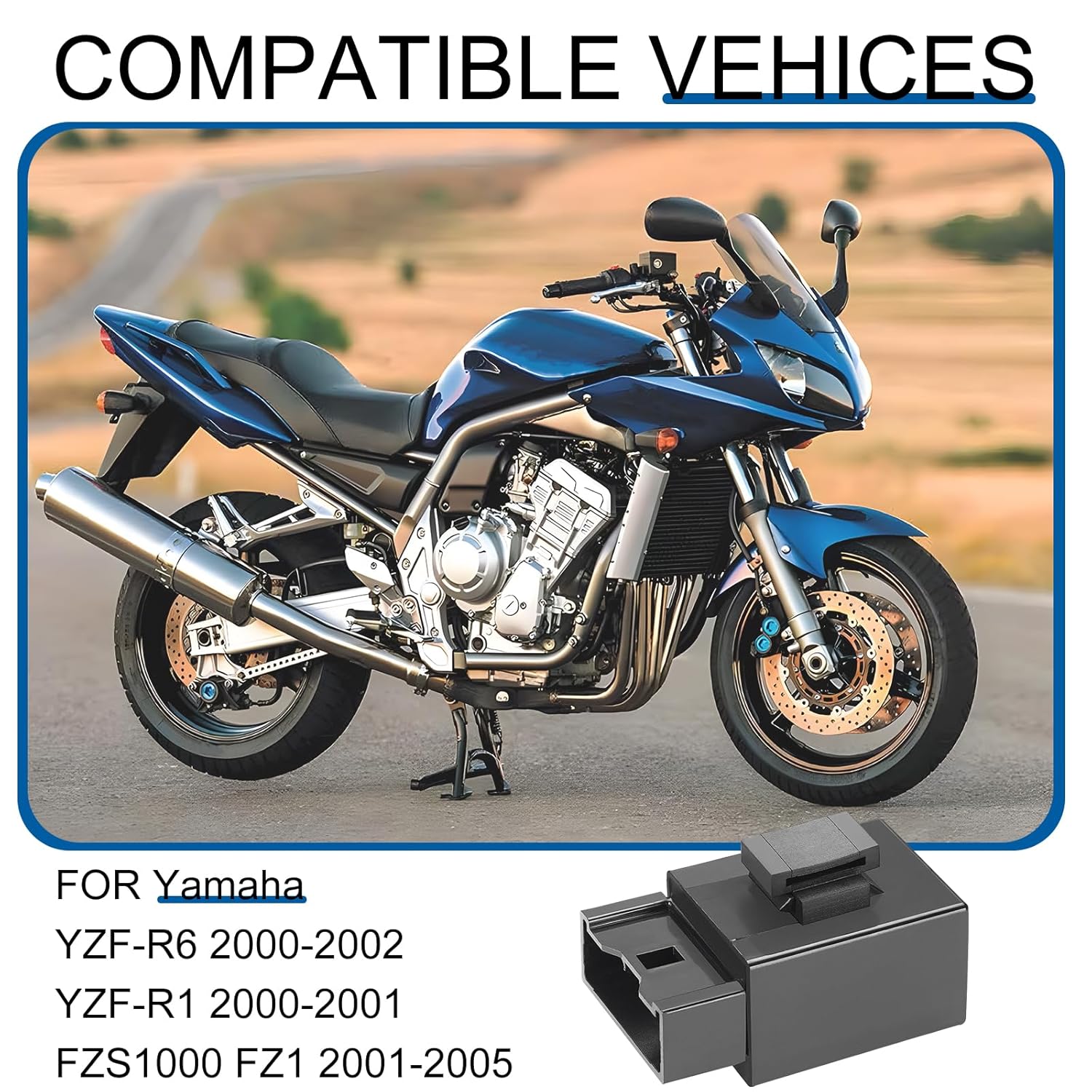 Relay Assembly for Yamaha YZFR6 YZFR1 R6 R1 FZS1000 FZ1 2000-2005 5EB-81950-20