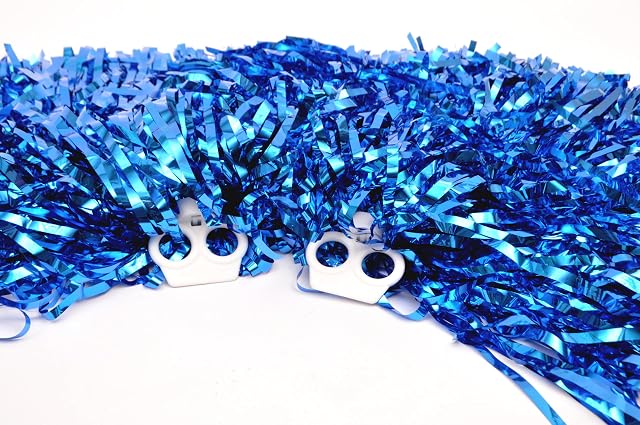 Foto 5 de 6 de Ciao- Cheerleader Animadora disfraz niña (Talla 8-10 años) con pompones, azul