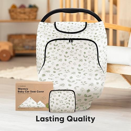 Miniatura 8 de KeaBabies Funda de asiento de automóvil de invierno para bebé, recién nacido, ajuste universal, fundas de asiento de automóvil para bebé, niña