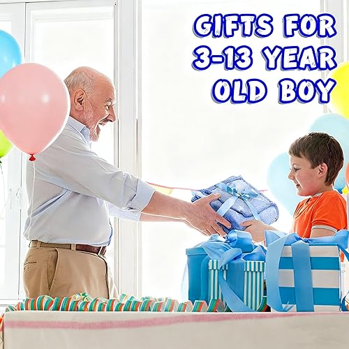 Miniatura 2 de inhand Blue Space Toys - Manta de estrellas que brillan en la oscuridad, regalos de cumpleaños para niños, linda manta para niños y divertida