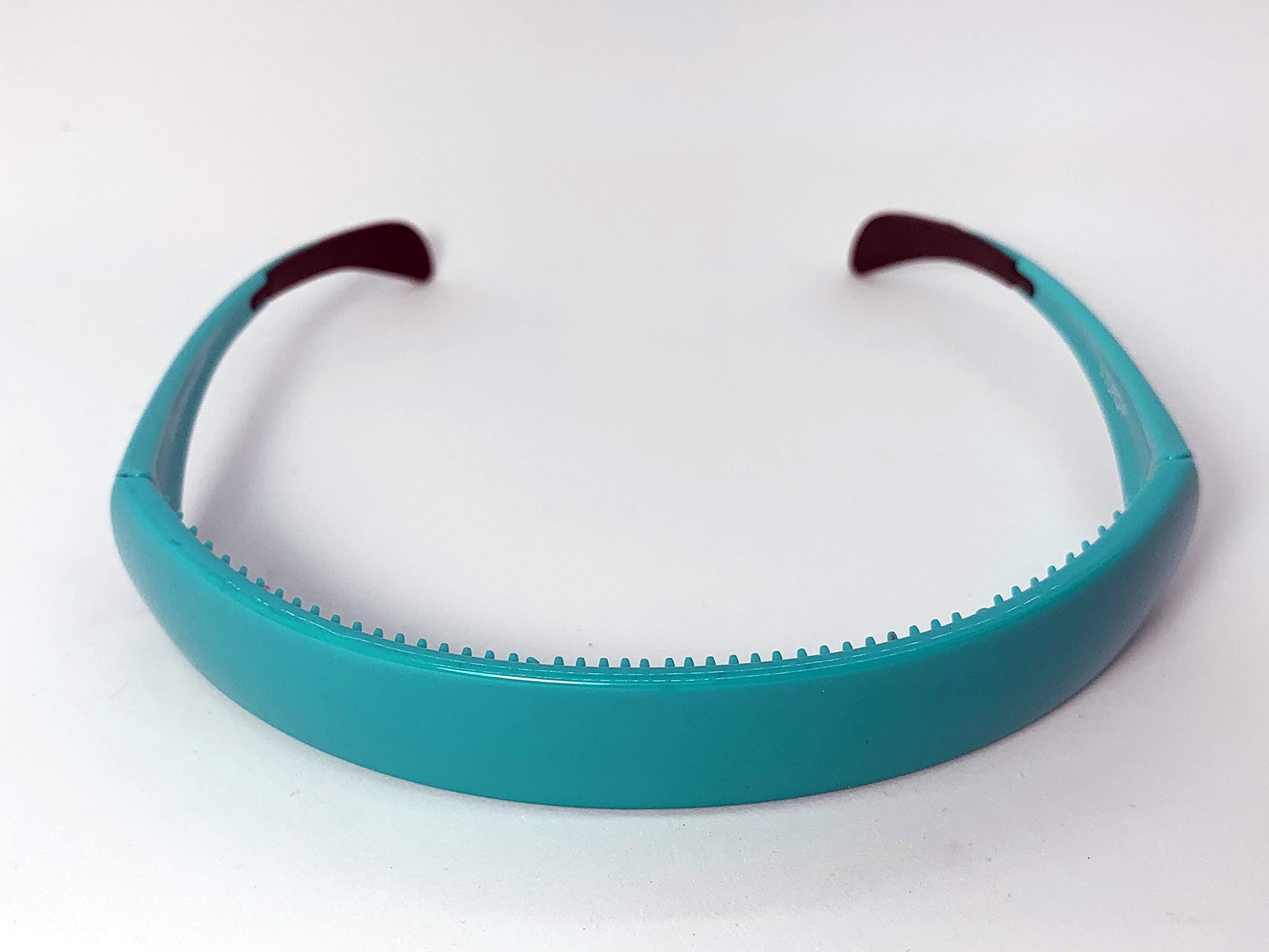 SqHair Hinged Headband fits like sunglasses providing lift and style without giving you a headache - by Band (Turquoise)