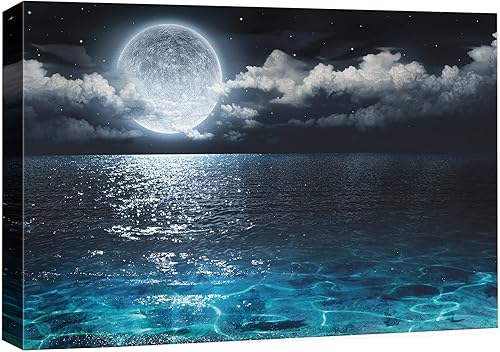 B2T - Cuadro decorativo enmarcado para pared, colección artística serie E