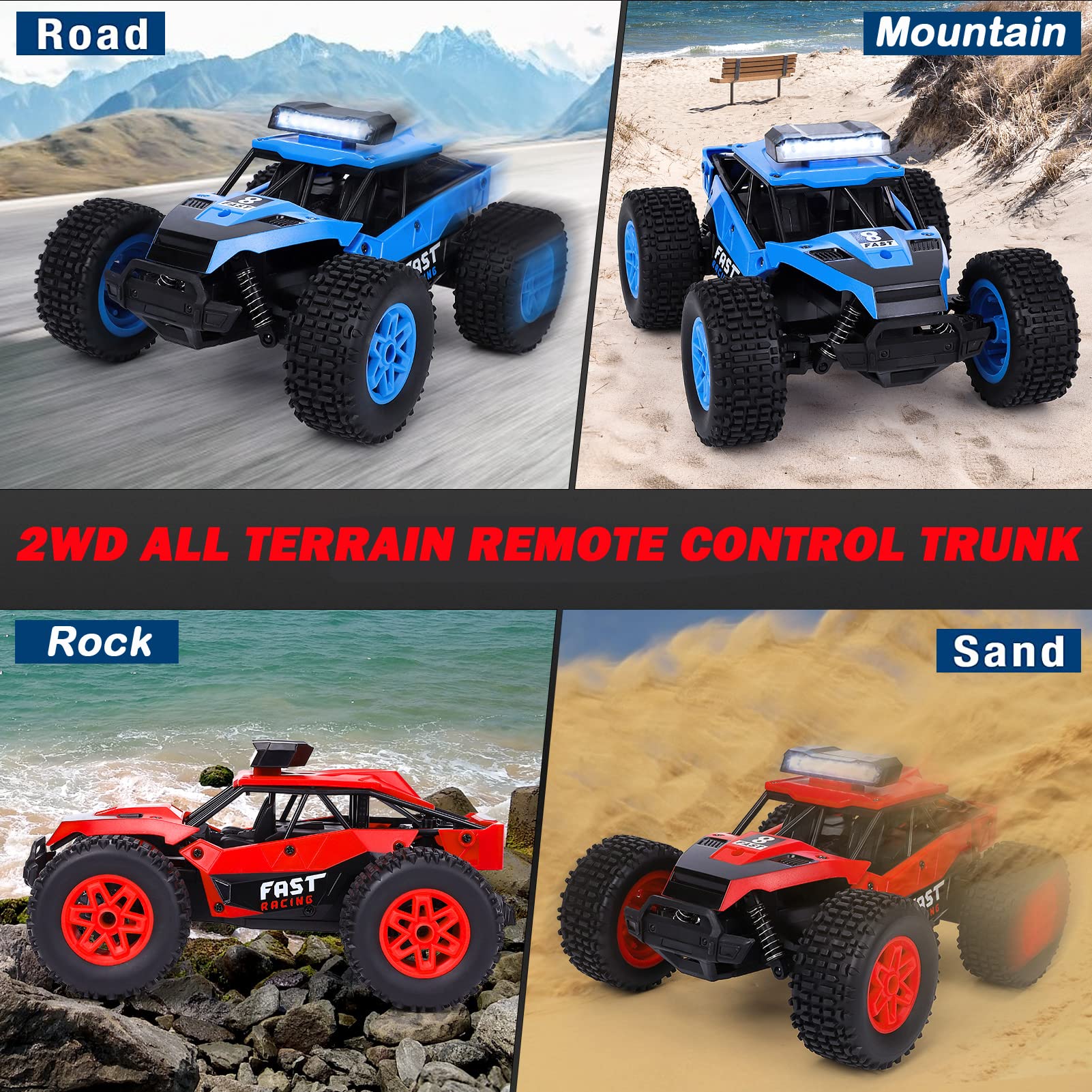 Remote Control Car,1:20 Scale RC Stunt Car,2WD High Speed 25 Mph All ...