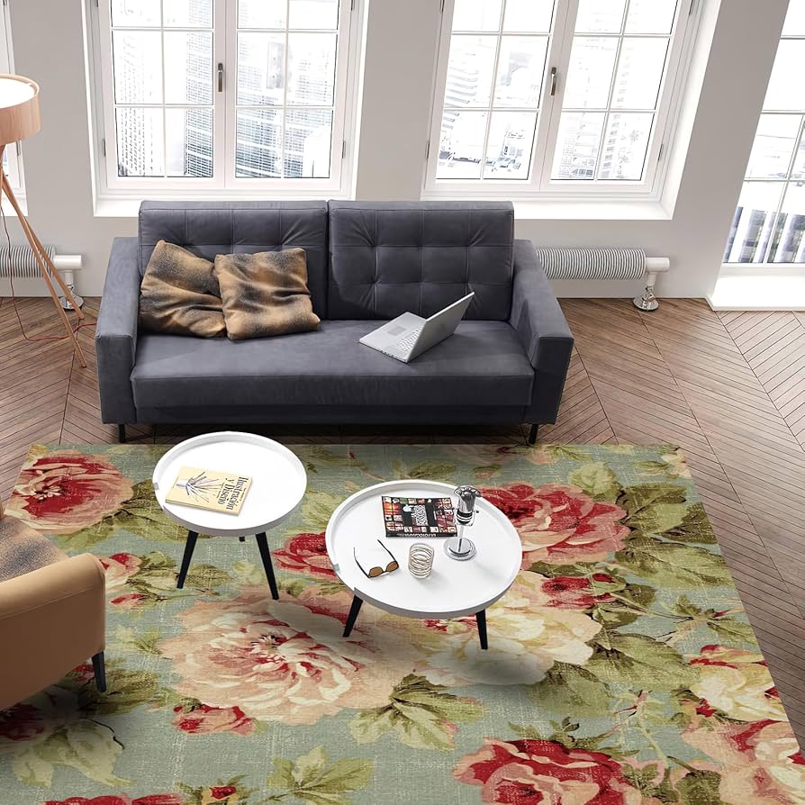 Rose Rug ラグ　180x120 81fMzX34w3L._UF894,1000_QL80_.jpg