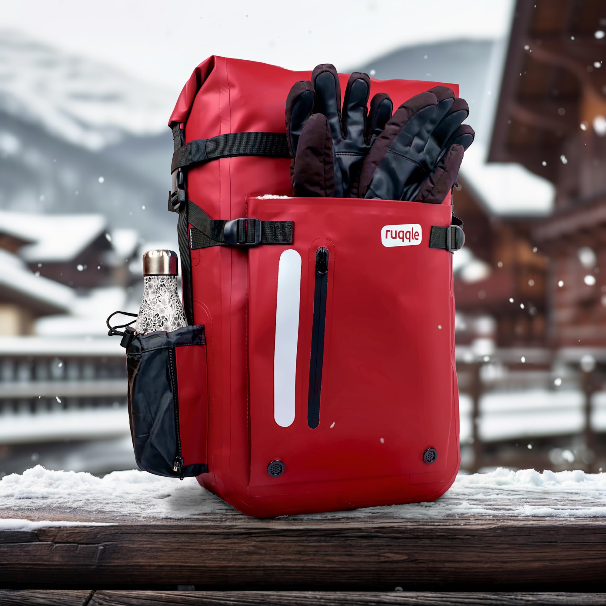 Ruqqle Versatile Waterproof Dry Bag 20/30/45L with 3 External Pockets - Image 2