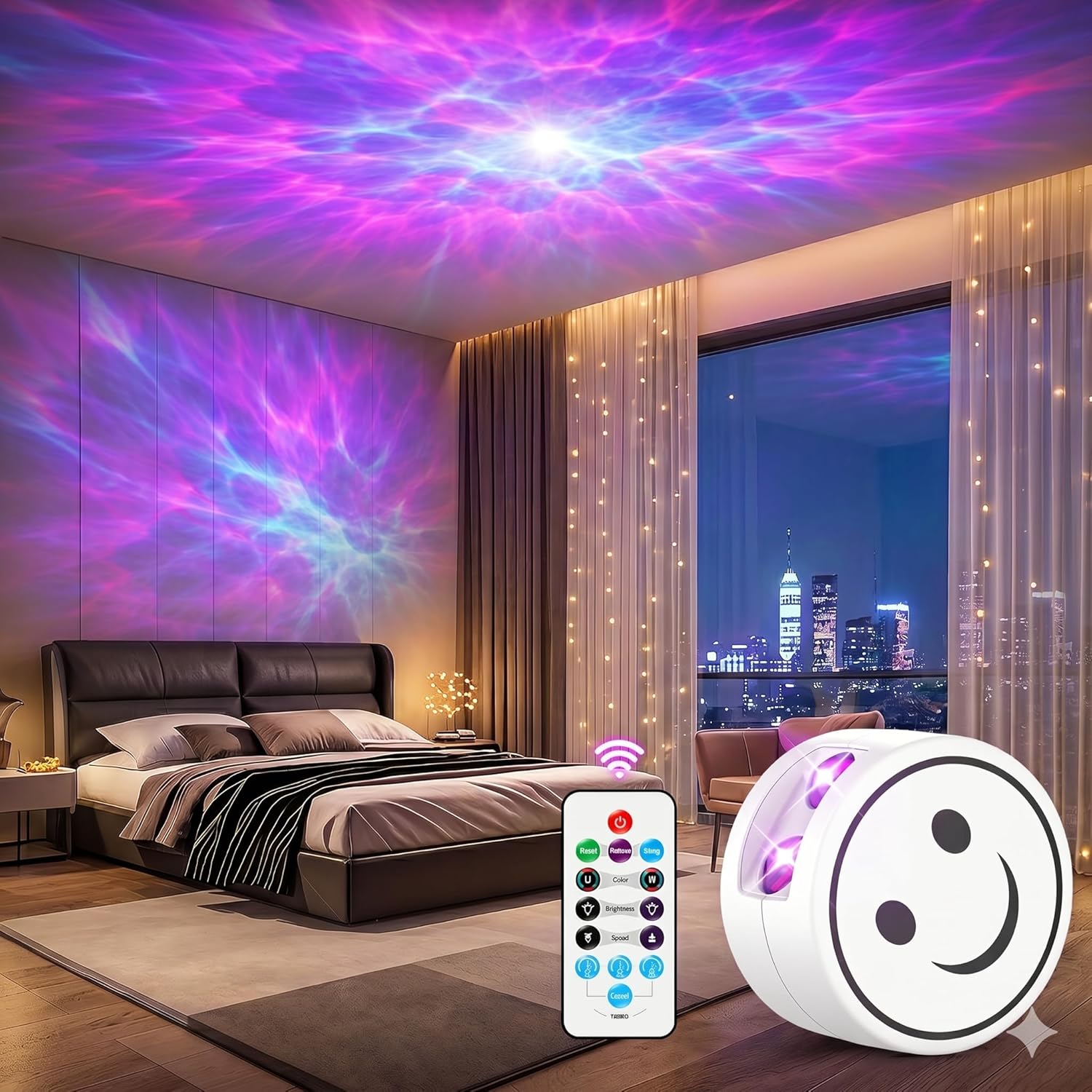Galaxy Projector for Bedroom, Galaxy Light Projector with 41 Lighting Modes, Night Light for Kids, Nebula Lamp with Timer and Remote,Gift for Teens, Gifts for Girls, Boys, Adults, Christmas, Birthday