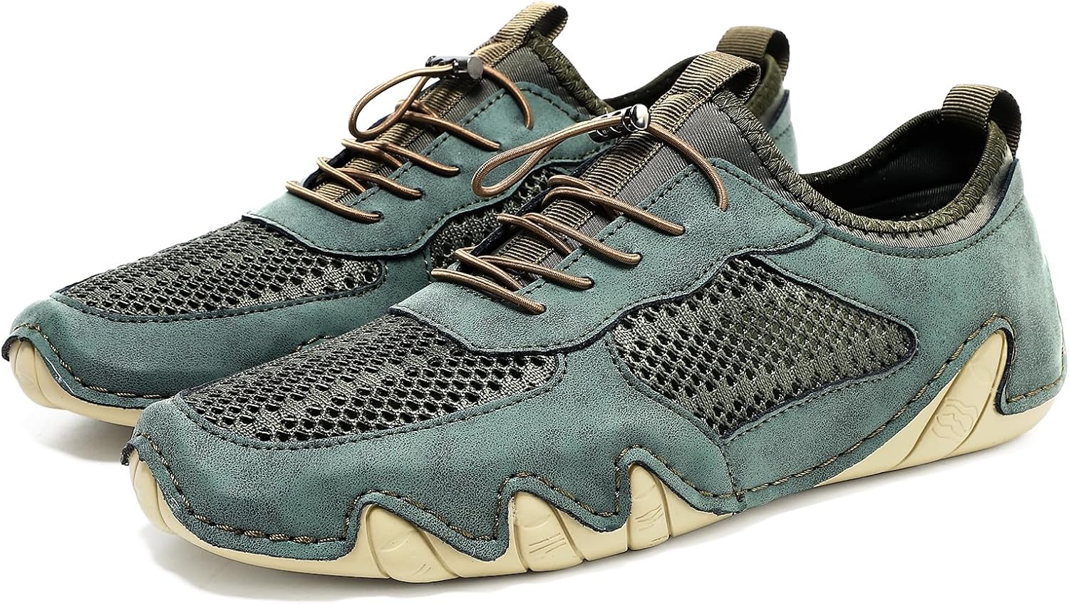 Driving Shoes for Men Breathable Mesh Men's Casual Shoes Slip On Fashion Comfortable Handmade - Image 5