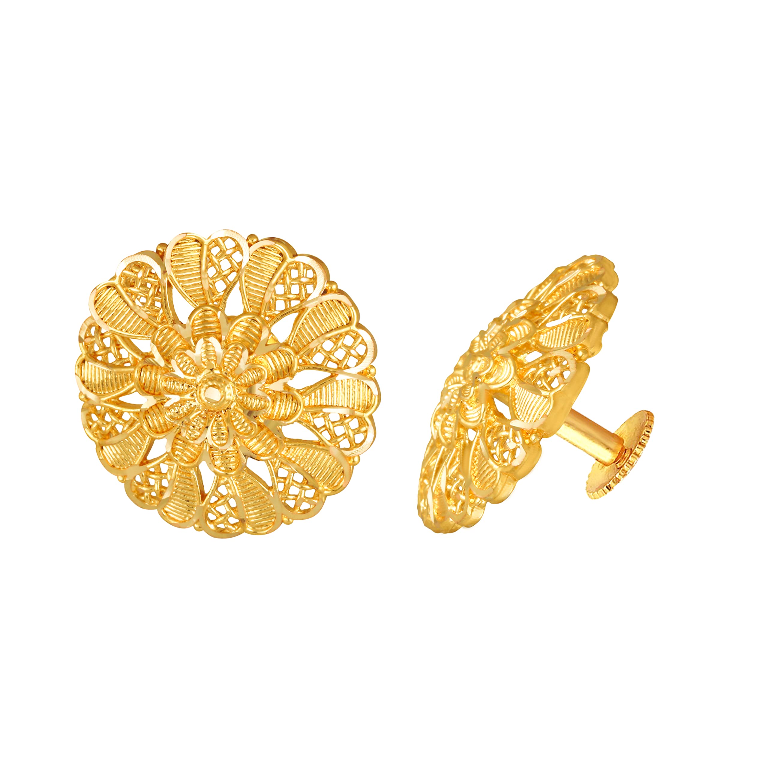 Vivastri's Elegant & Shimmering Stud Earrings Collection For Women & Girls-image-7