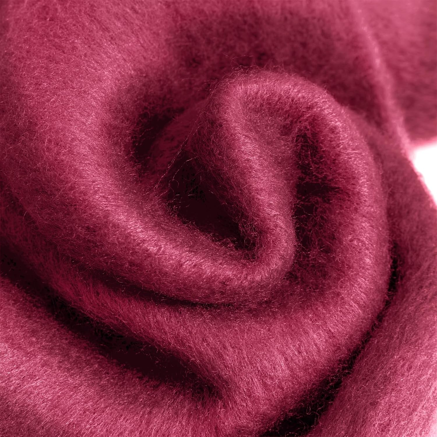 AUSEKALY Women's Scarf Big Colorful Thick Blanket Wrap Winter Oversized Warm Chunky Scarves Solid - Image 5