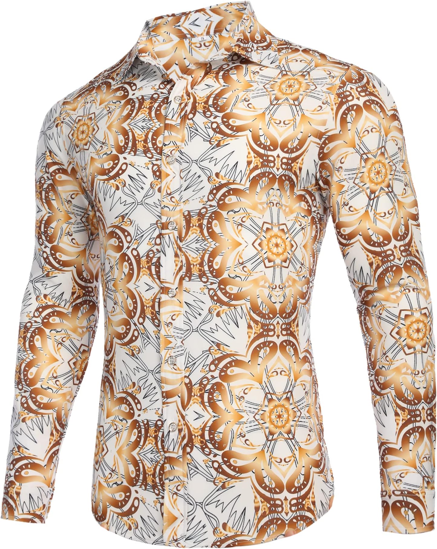 Pacinoble mens Casual Button Down Shirt