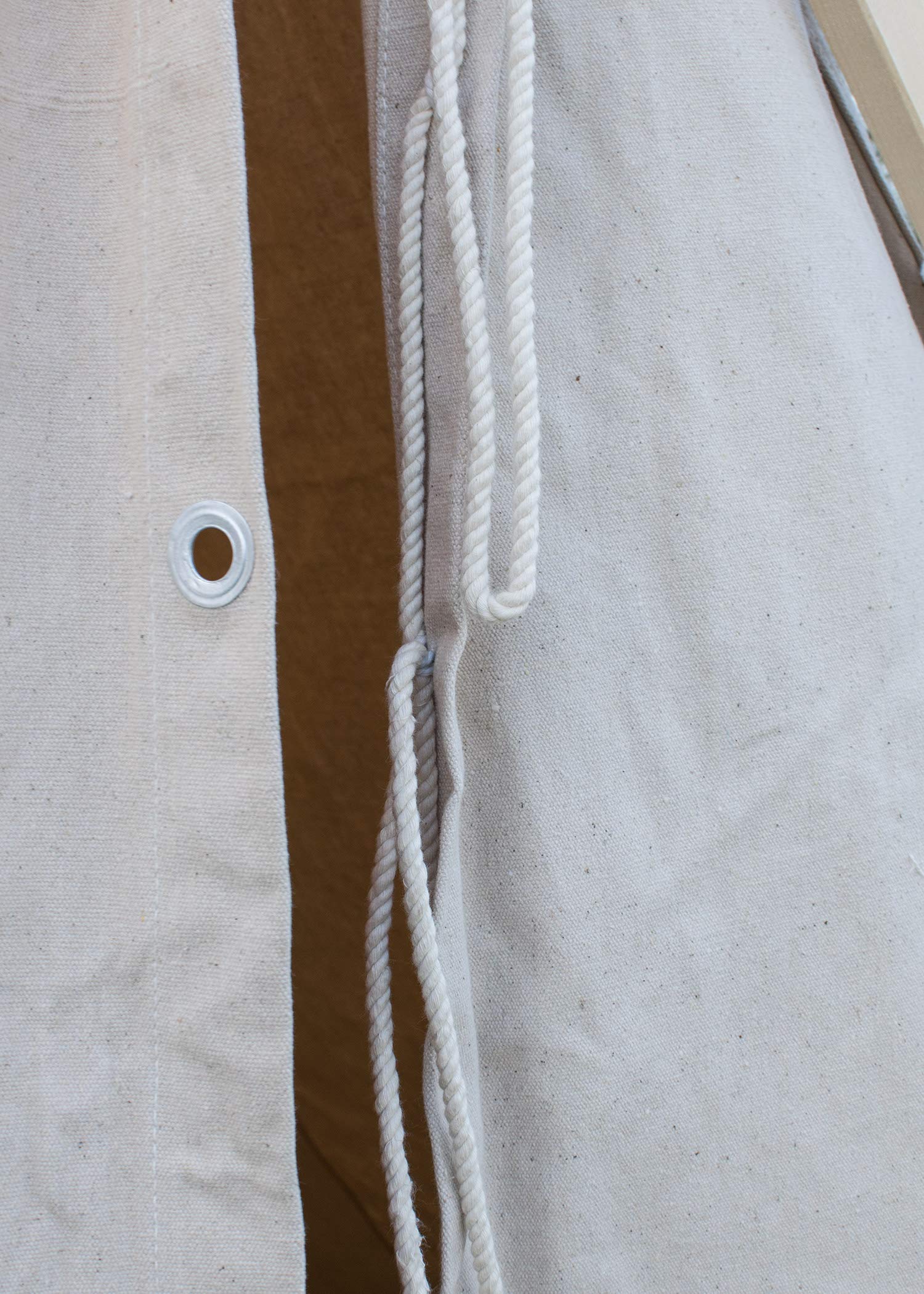 Battle-Merchant - Wikingerzelt, 3 x 2.7 x 2 m, 350 GMS, naturfarben, OHNE Zeltstangen - Mittelalter, Reenactment, LARP