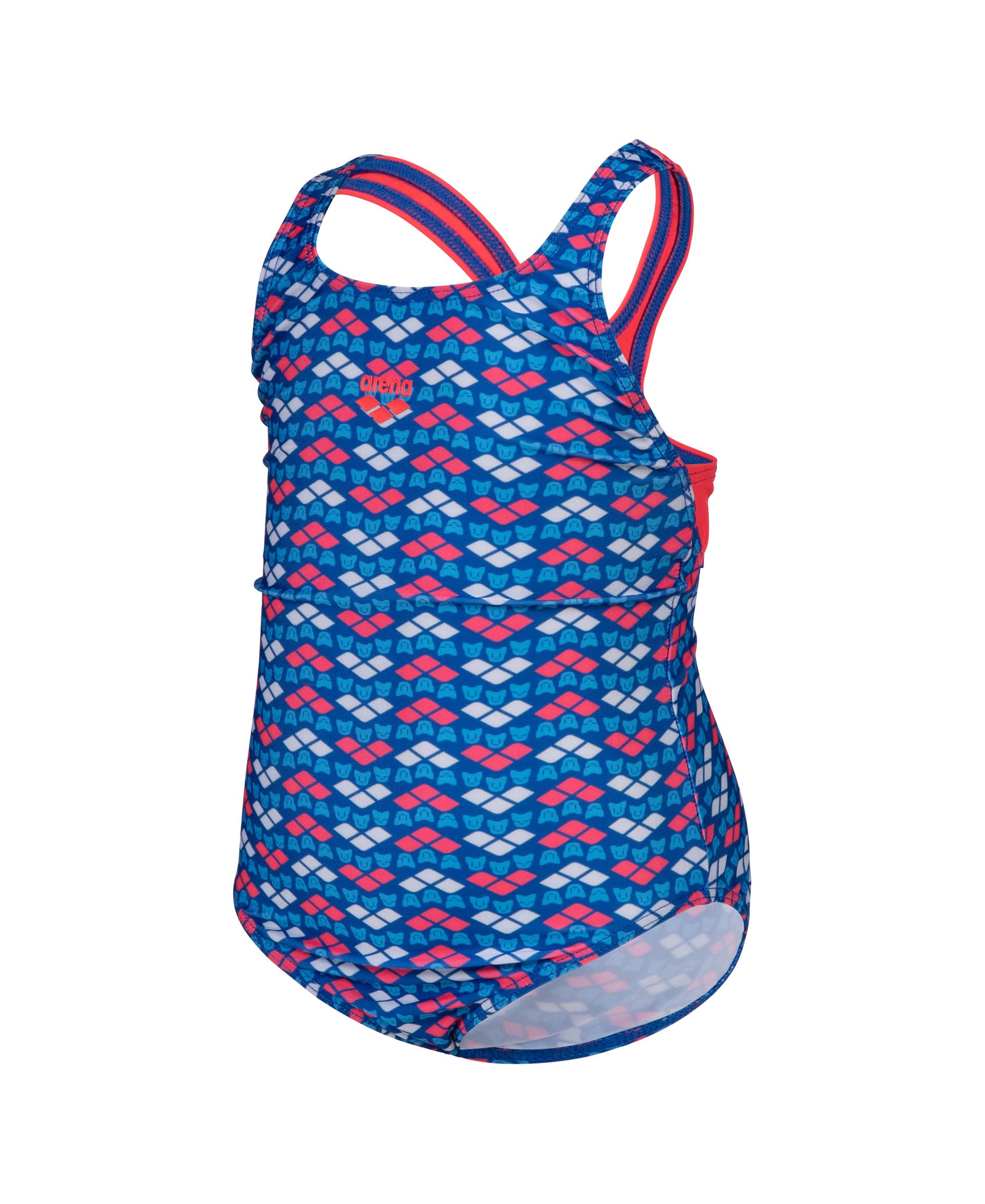Arena Arena Friends Girls' Allover Swimsuit Swim PRO Costume Intero Bambine e Ragazze (Pacco da 1)
