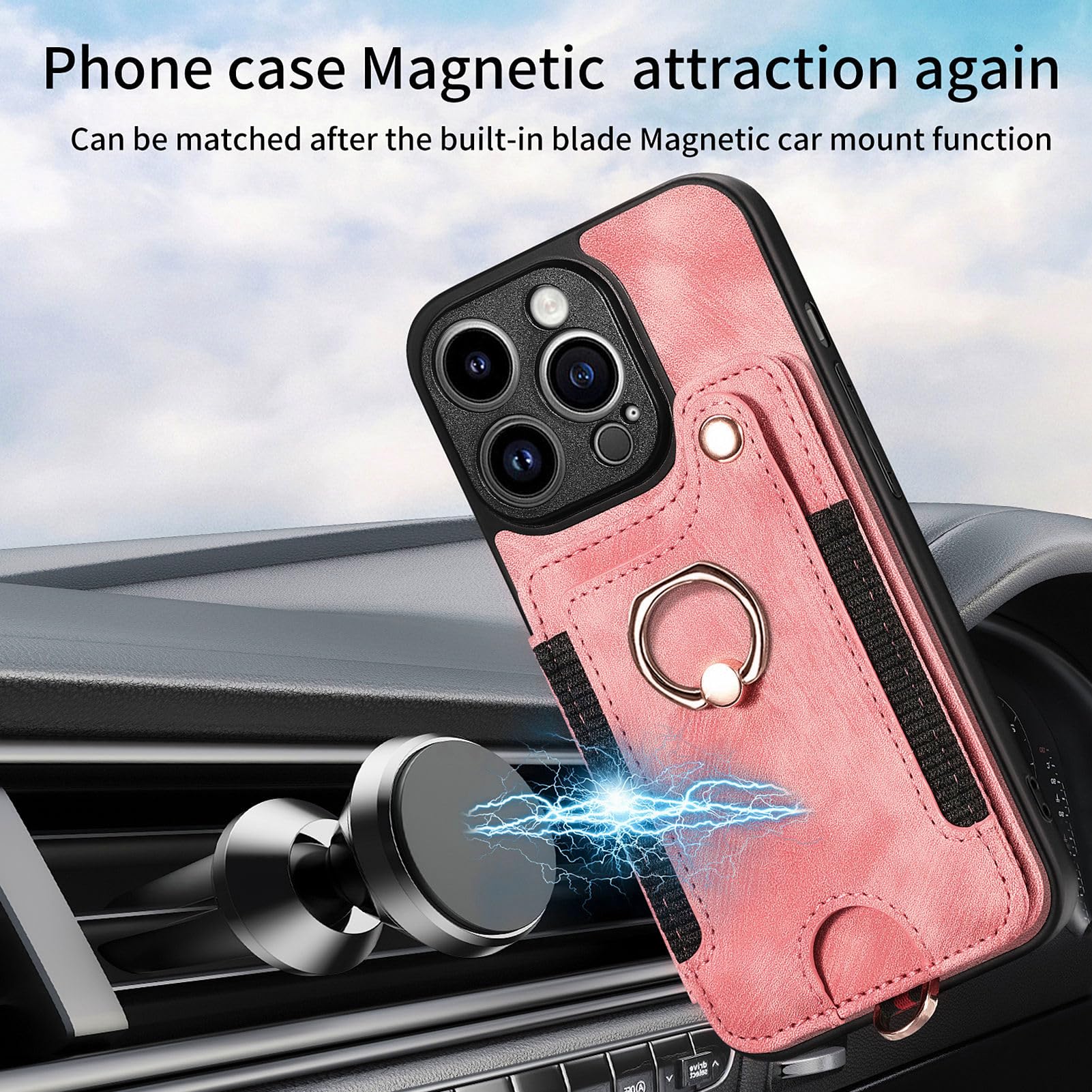 Asuwish Compatible With IPhone 15 Plus 6.7 Inch Phone Case Tempered Glass Screen Protector Slim Stand Hybrid Heavy Duty Rugged Protective Cell Cover I Pho