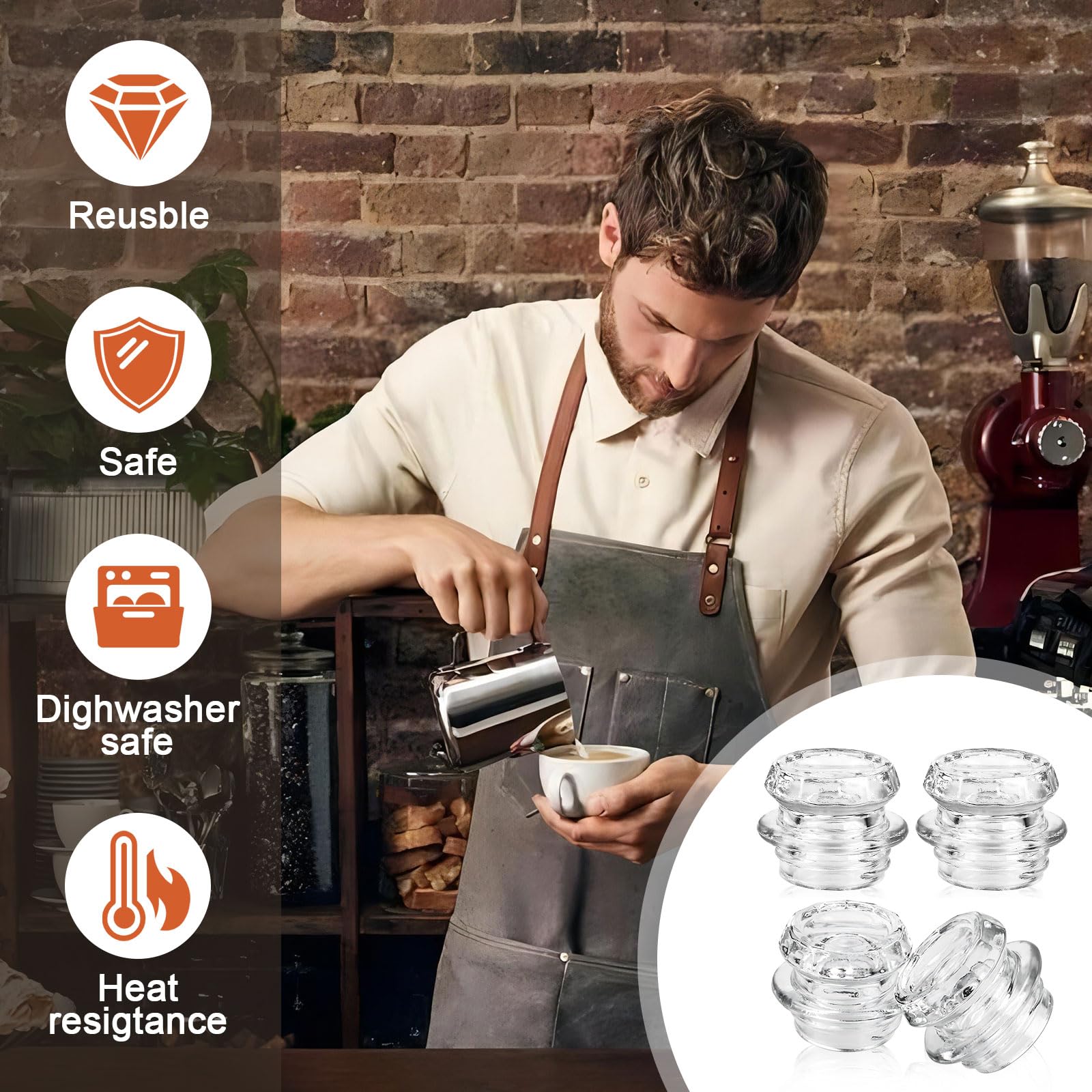 Amazon | コーヒーパーコレーターガラストップ交換用 コールマン、Gsi
