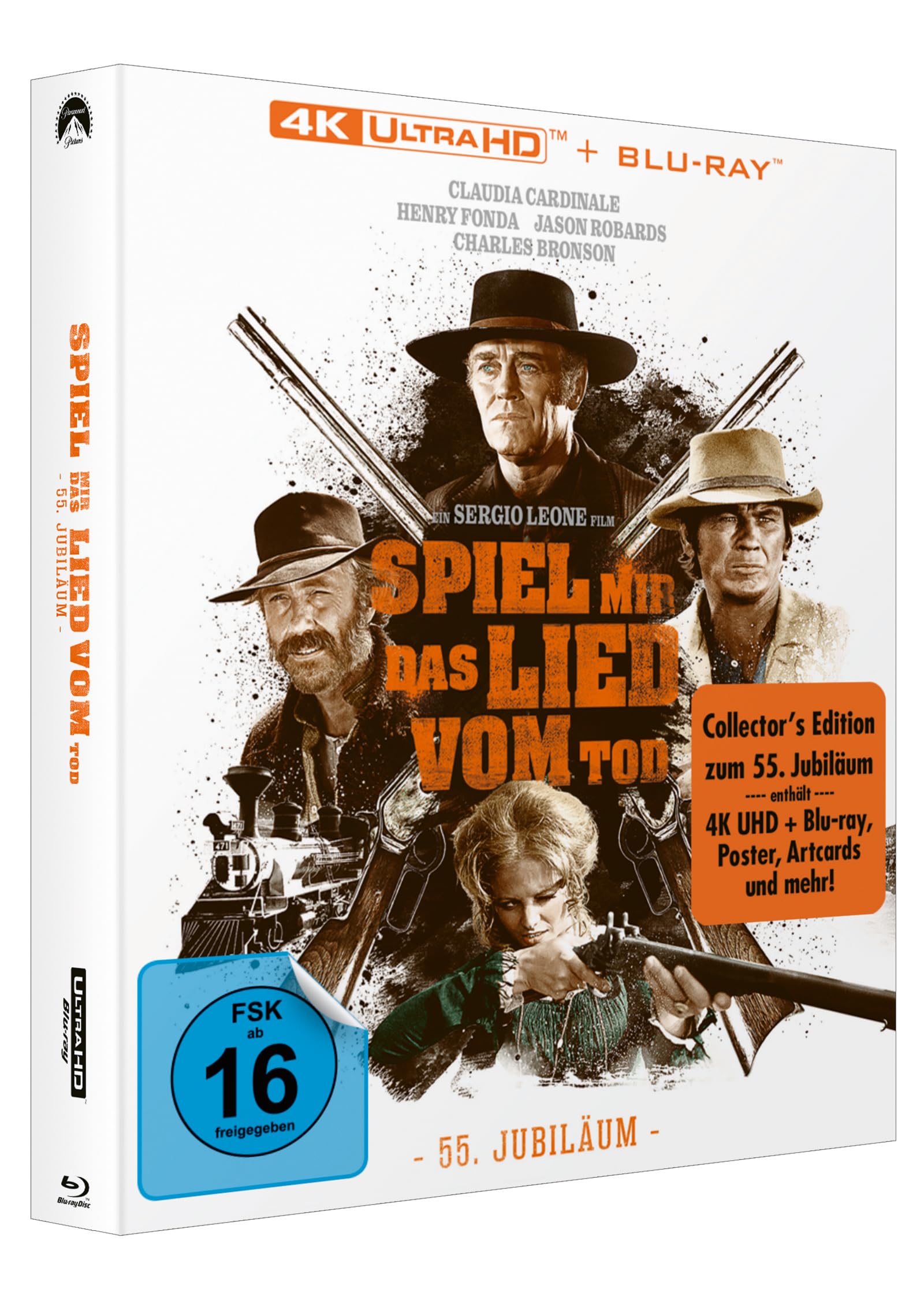 Spiel mir das Lied vom Tod - Limited Collector's Edition [4K Ultra HD] + [Blu-ray]