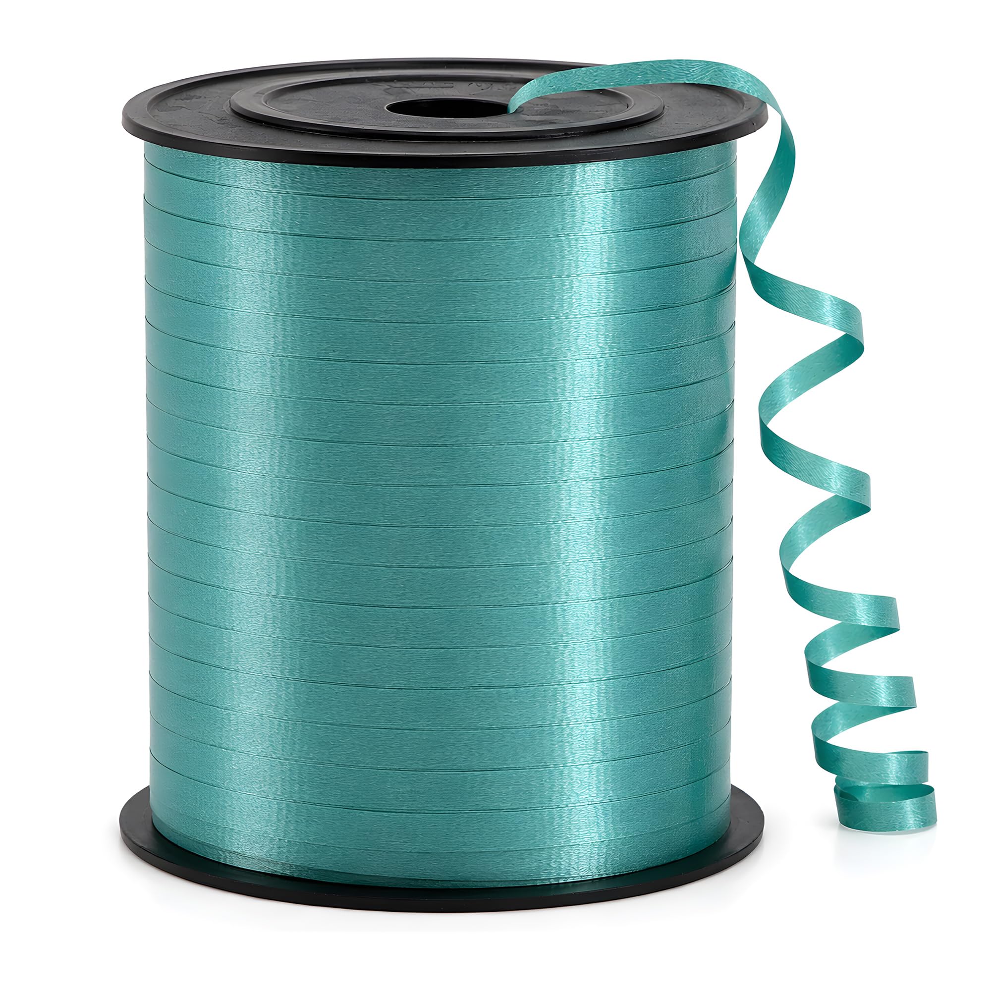 BEISHIDA 500 Yards Matte Green Curling Crimped Ribbon Balloon String Ribbons for Gift Wrapping Ribbon for Birthday Baby Shower Wedding Christmas Decoration