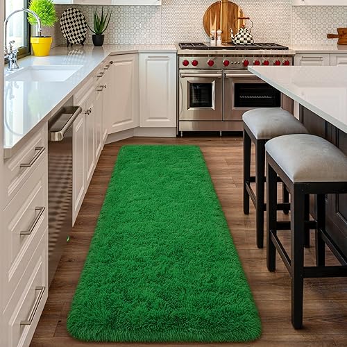 Miniatura 25 de Amearea Alfombra suave y esponjosa de alta calidad, moderna, 5 x 7 pies, alfombras de felpa mullida para sala de estar, dormitorio, habitación