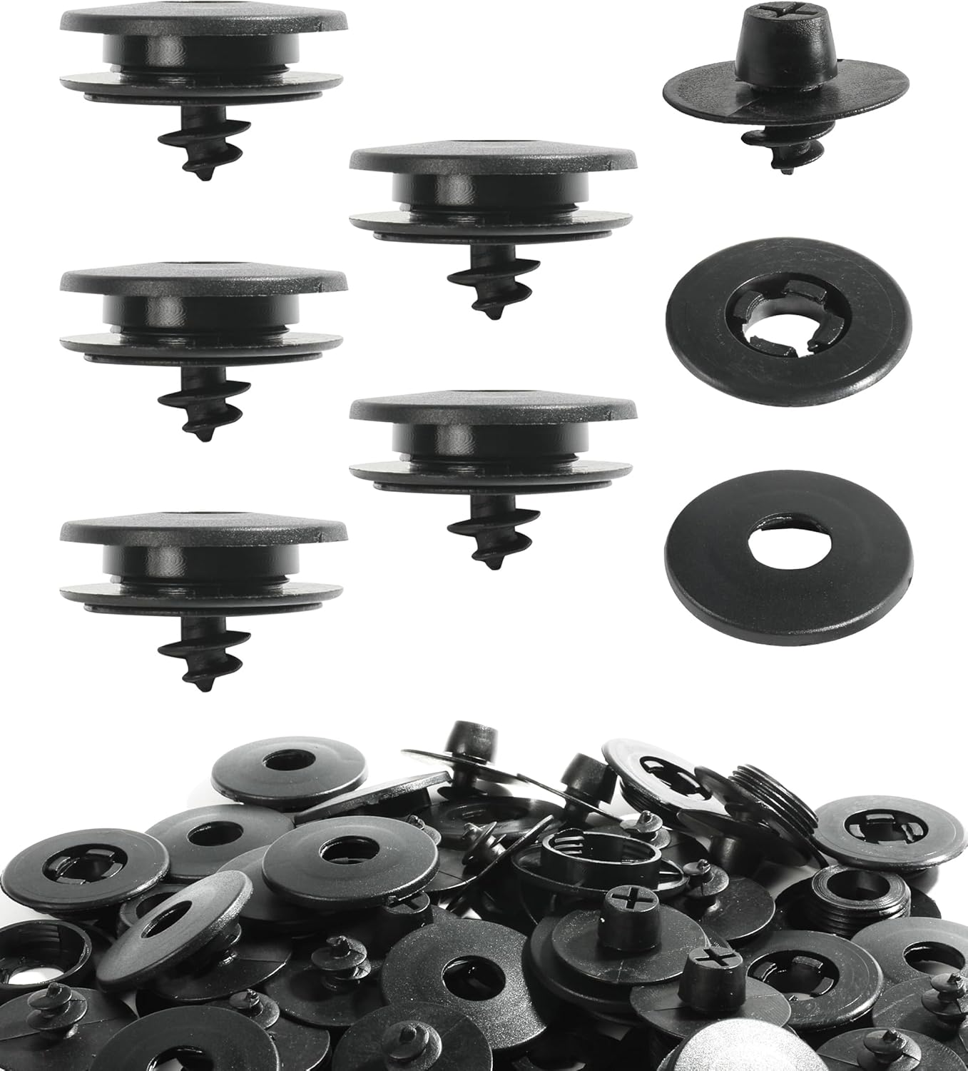 Zlirfy 20PCS Car Floor Mat Clips,Car Mat Carpet Clips