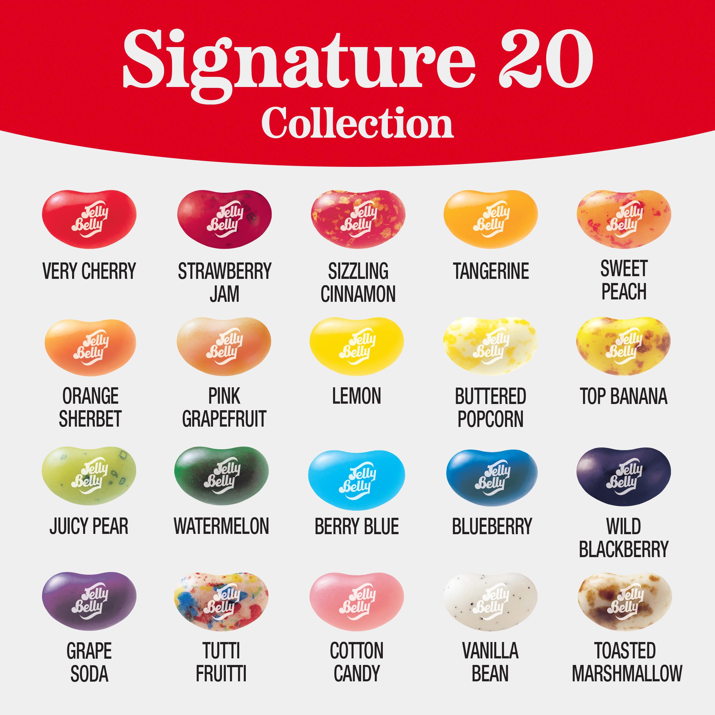 ☆jelly belly☆ Amazon.com : Jelly Belly Signature 20 Collection Jelly Beans, 1