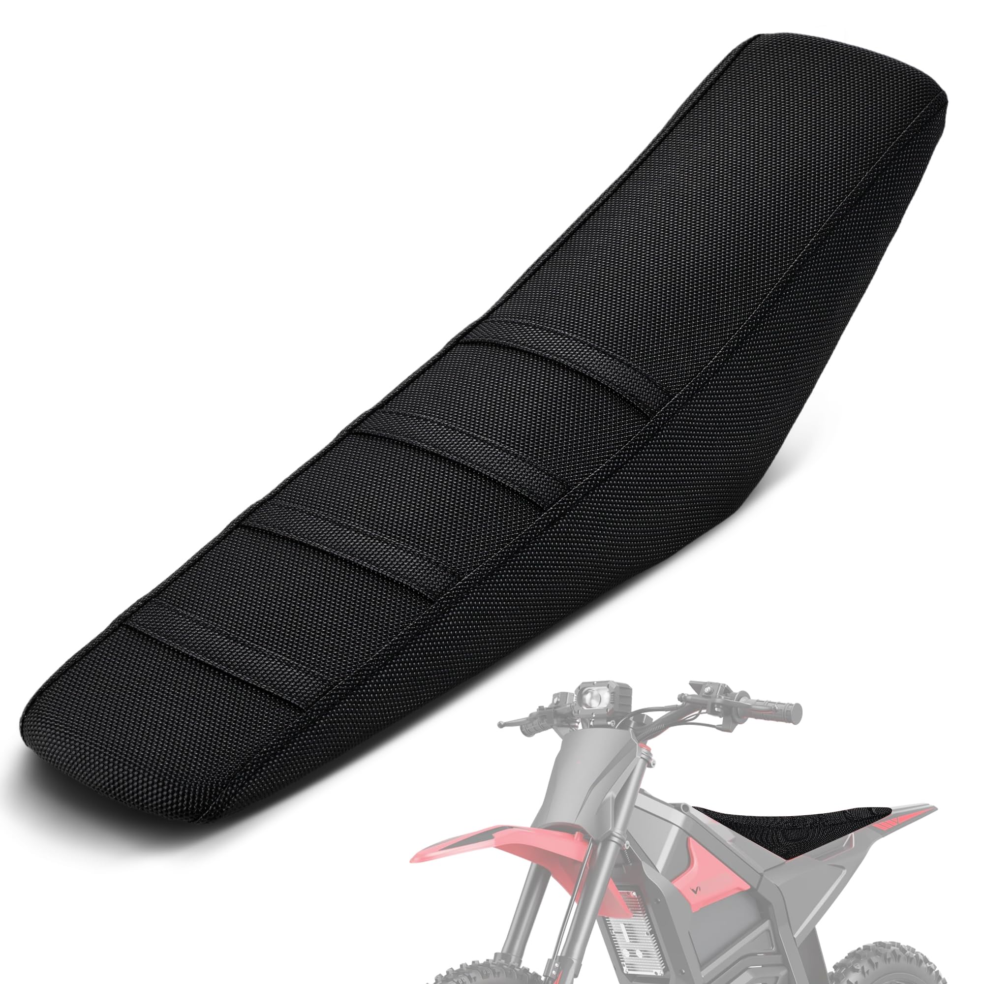Housse de siège pour vélo électrique Yozma IN10 - Antidérapante - Souple - Noir