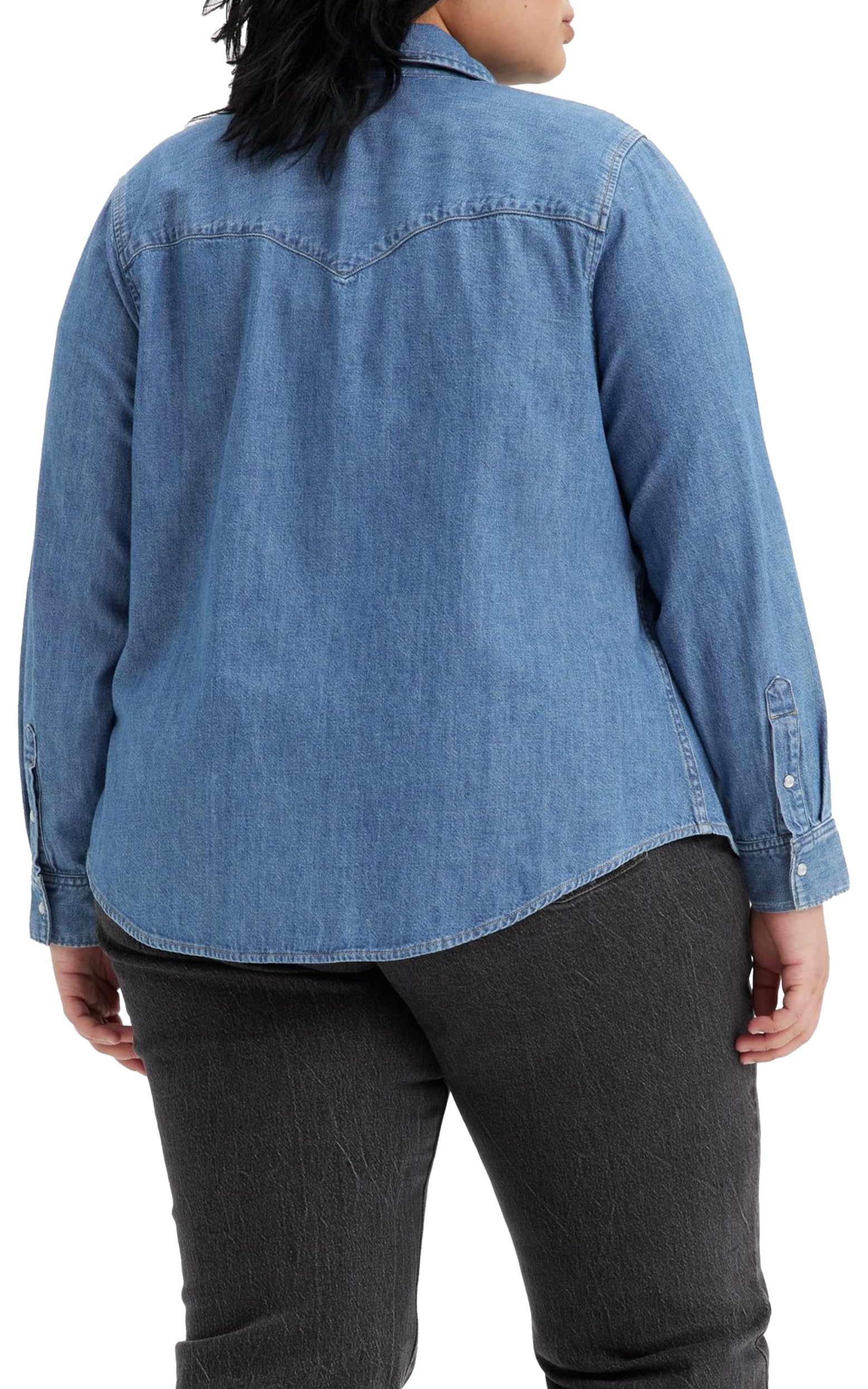 Levi's Plus Size Essential Western Camisa Mujer