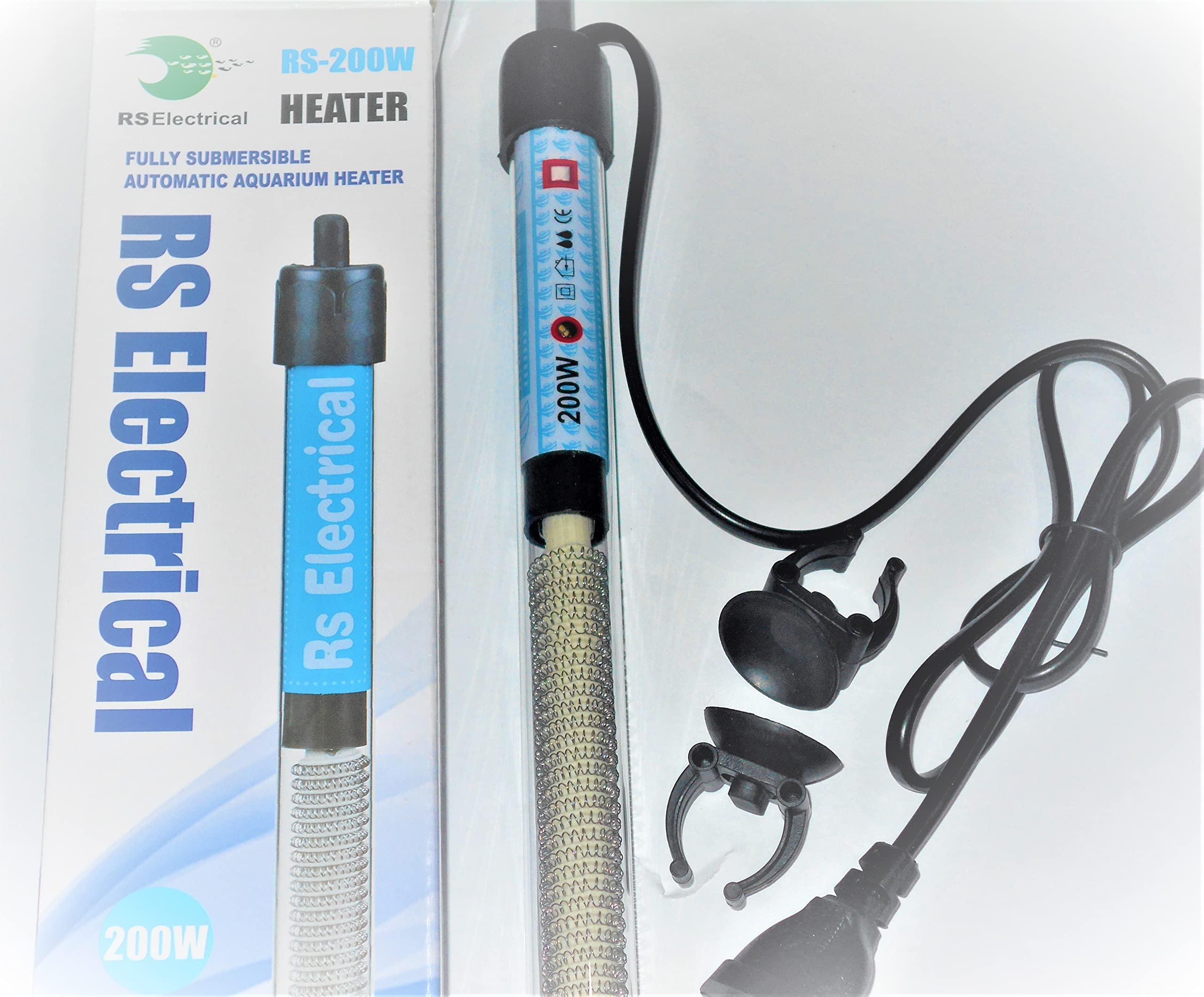 RS Electrical Fully Automatic 200 Watts High Glass Aquarium Heater with Standby Light Indicator and auto on/Off Facility Imported Tank (B0CJRV84JH) Amazon Price History, Amazon Price Tracker