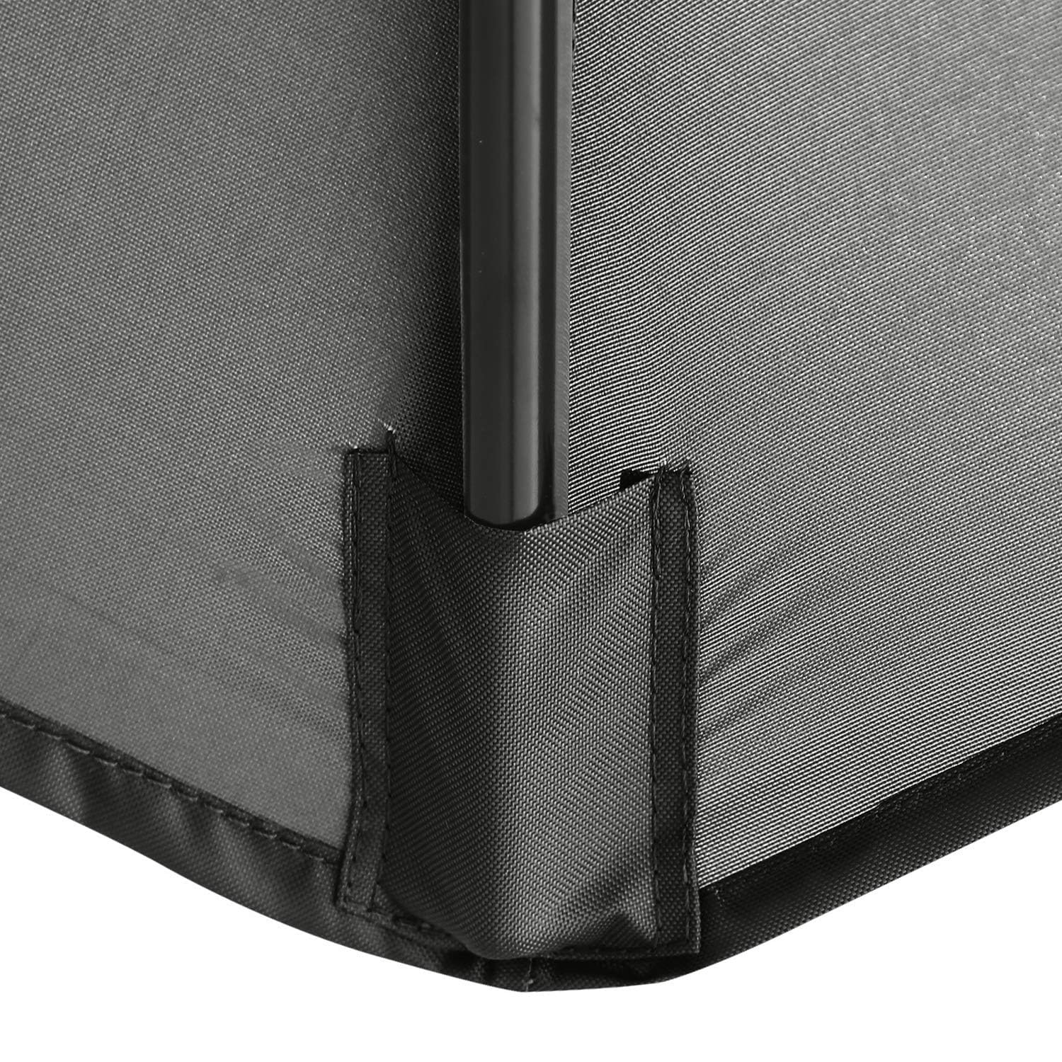 Telo di Ricambio per Ombrellone da Spiaggia e Piscina – Copertura in Tela Impermeabile per Ombrellone da Mercato, Tessuto 8 Stecche per Giardino(Beige,300cm(10ft)/6Ribs)