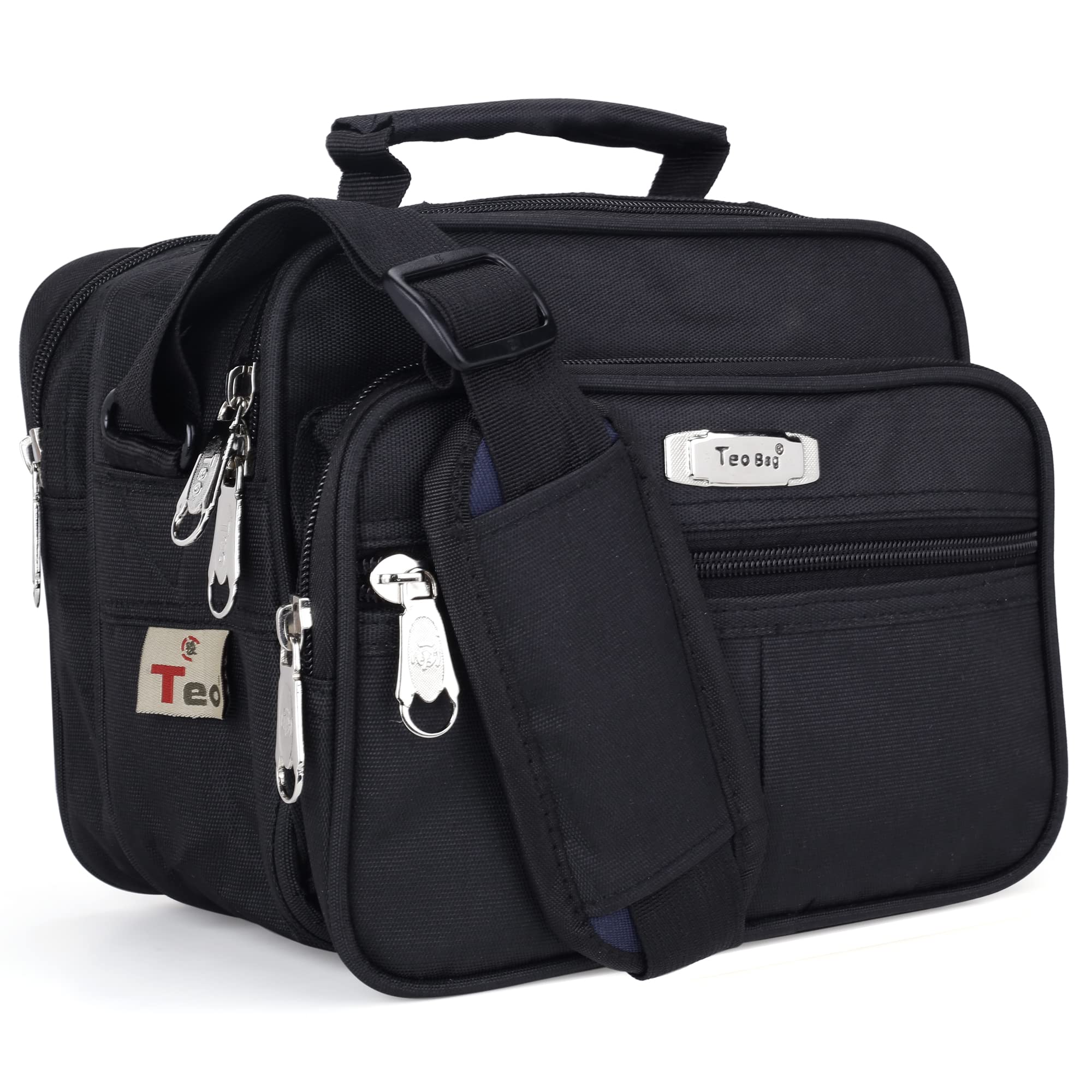 Teo Bag small Size Multipurpose Tool Bag for Mechanics, Electrician & Technicians/Canvas Messenger Bag with 5 Pockets & Compartments (B0CWFG77B3) Amazon Price History, Amazon Price Tracker