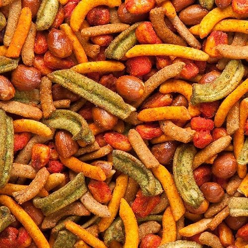 Miniatura 8 de BEER NUTS Cantina Mix with Twang - Maní sazonado Twang, grano loco de chile lima, guacamole y habanero, bolsa resellable de 20 onzas (paquete de 2)