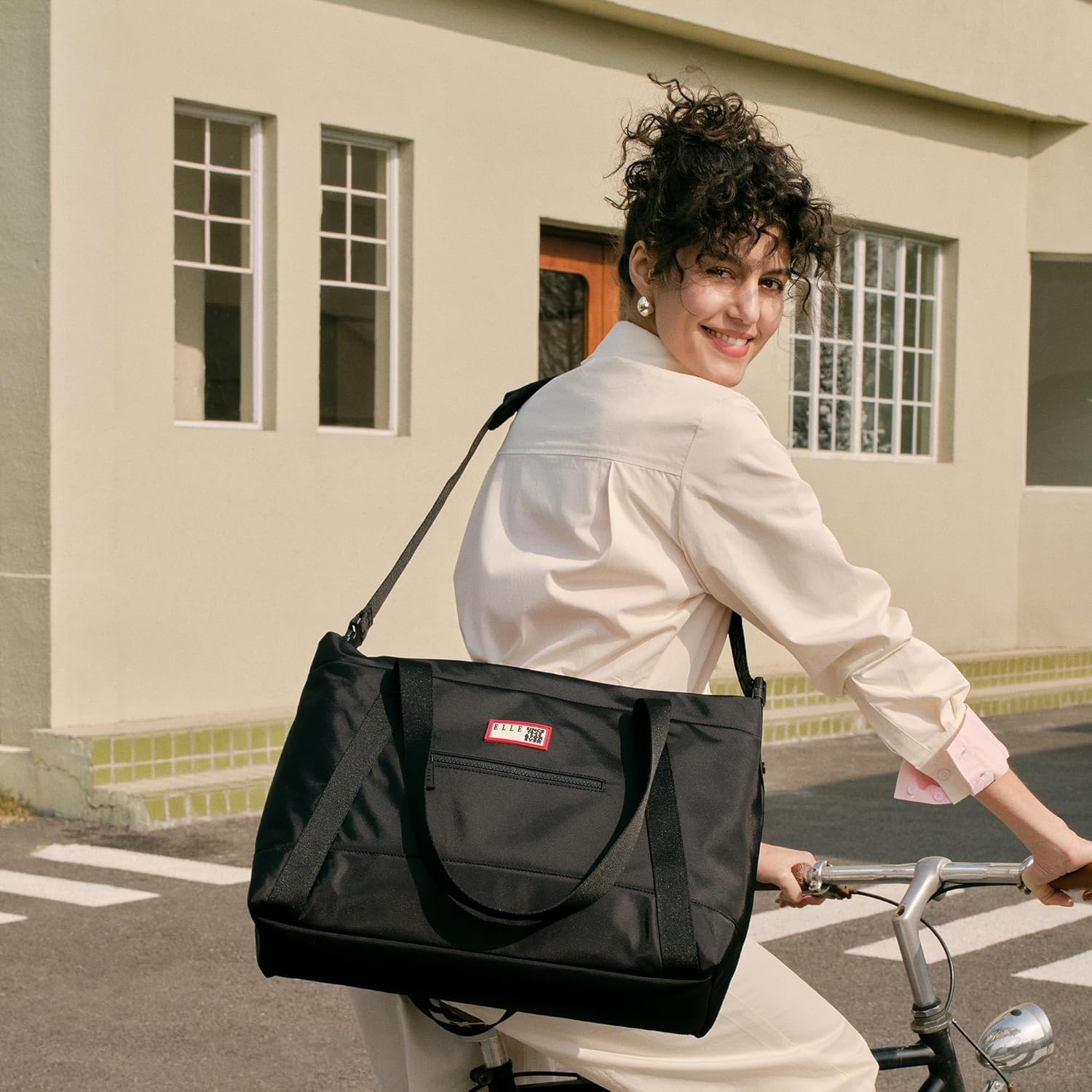 ELLE Women‘s 20-Inch Carry-On Duffle Bag for Travel, Sports & Gym - Image 2