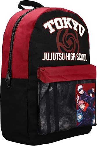 Miniatura 3 de Mochila de escuela secundaria Jujutsu Kaisen Jujutsu, Negro, osfa