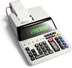 Sharp EL-1197III Calculatrice d'impression de couleur avec horloge et calendrier