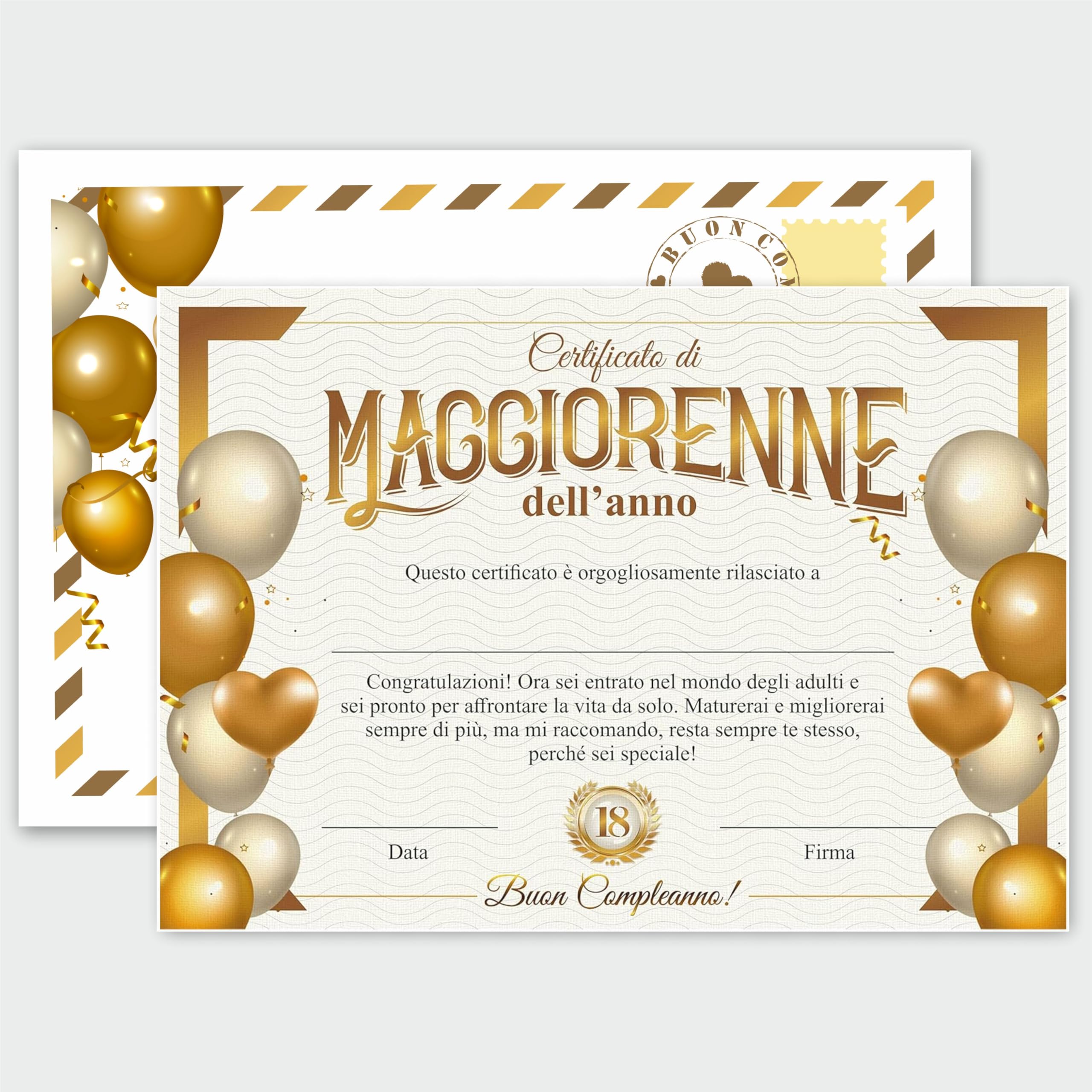 Biglietto Di Auguri Per Il 25° Compleanno Della Nipote – Design Primavera Con Gattino – Formato A5 Con Busta Gialla