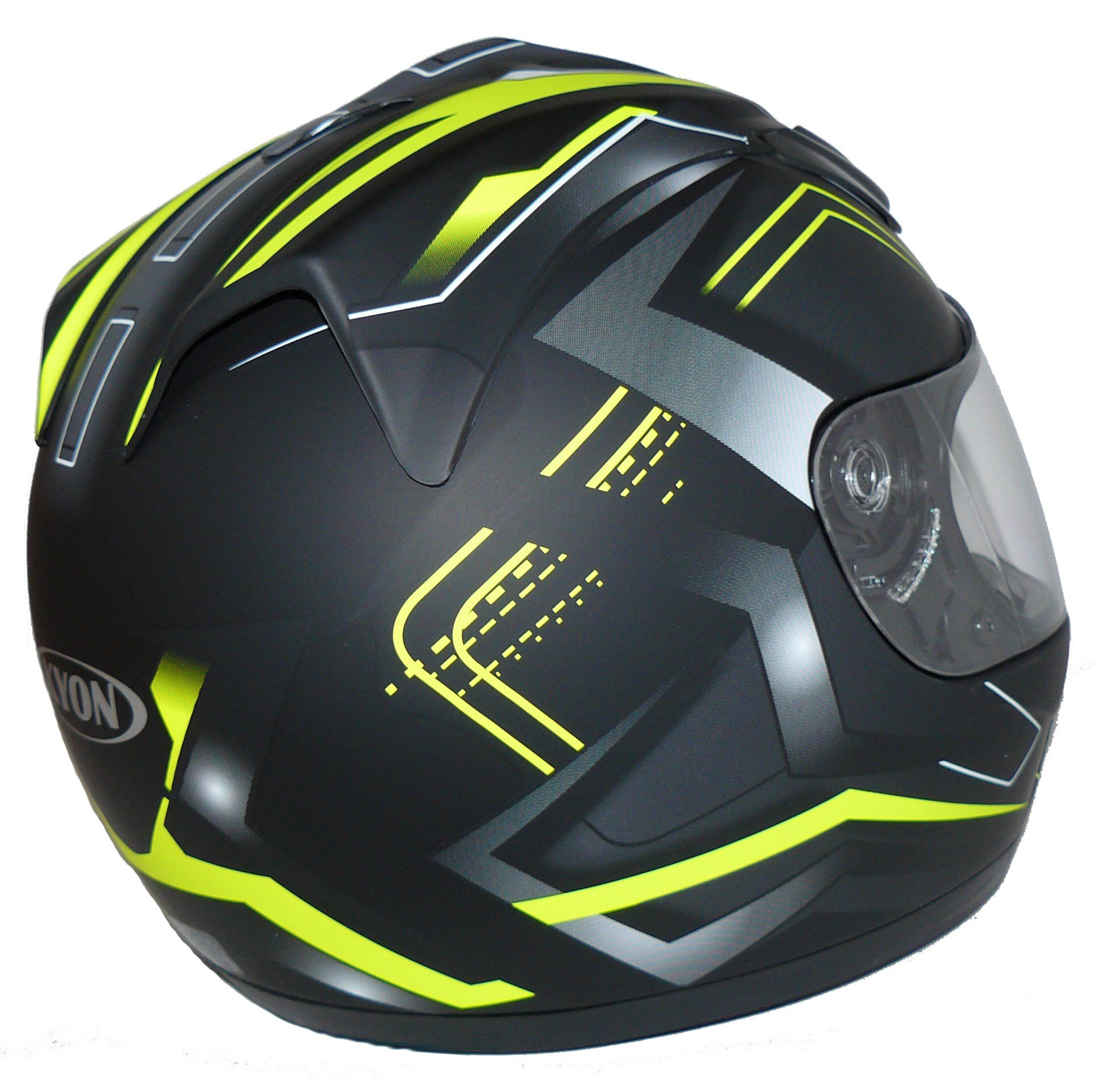 Protéger Porter un casque H510 Flèche noir mat / jaune fluo - S