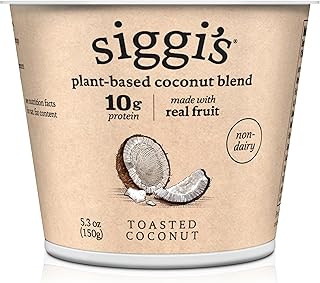 Siggi's, Toasted Coconut Plant-Based Yogurt, 5.3 Ounce