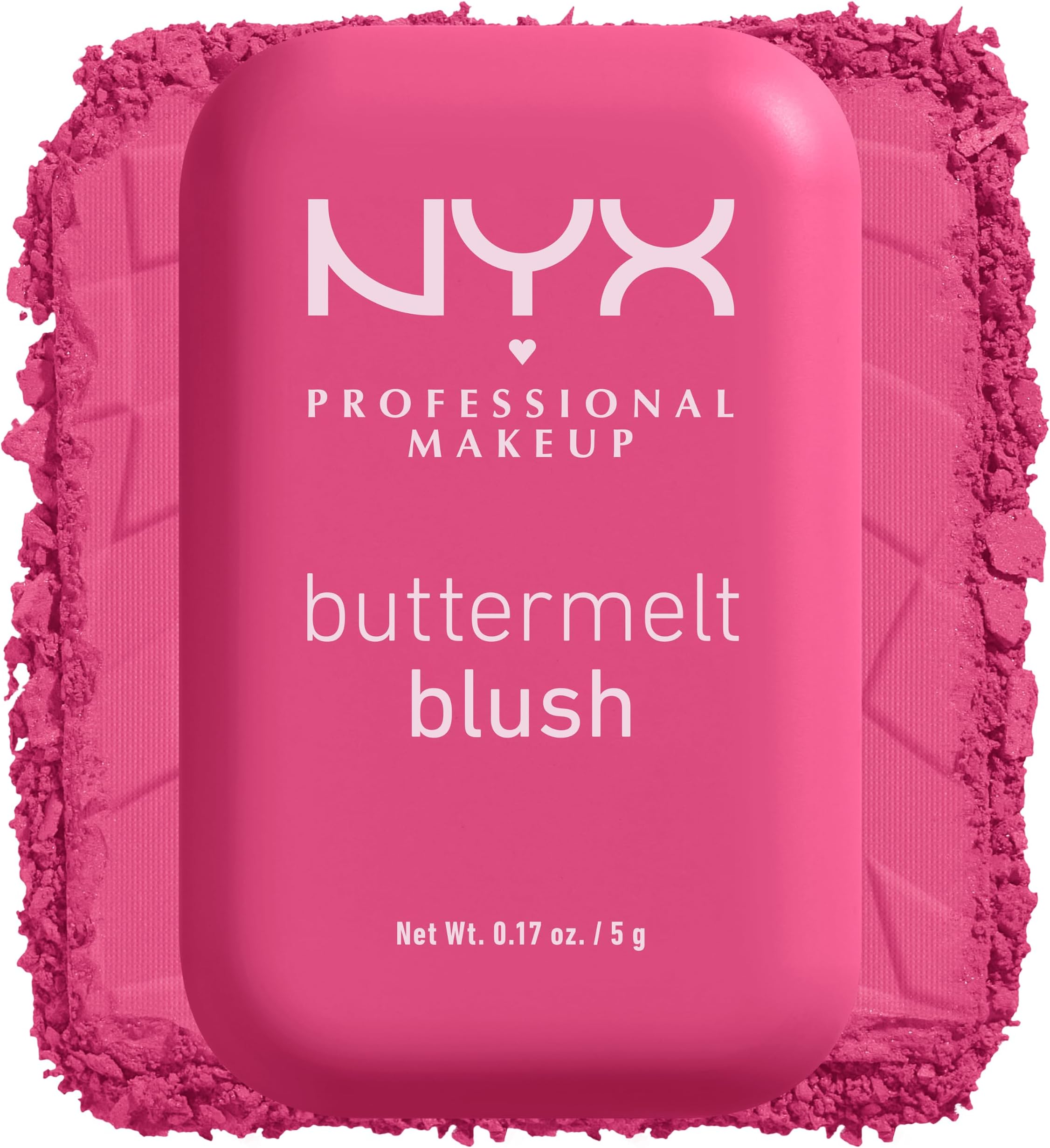 Buttermelt Powder Blush, Up To 12H Wear, Seamless Blending, Fade and Transfer Resistant, With Shea and Mango Butter, Vegan Formula, Shade: Butta With Time