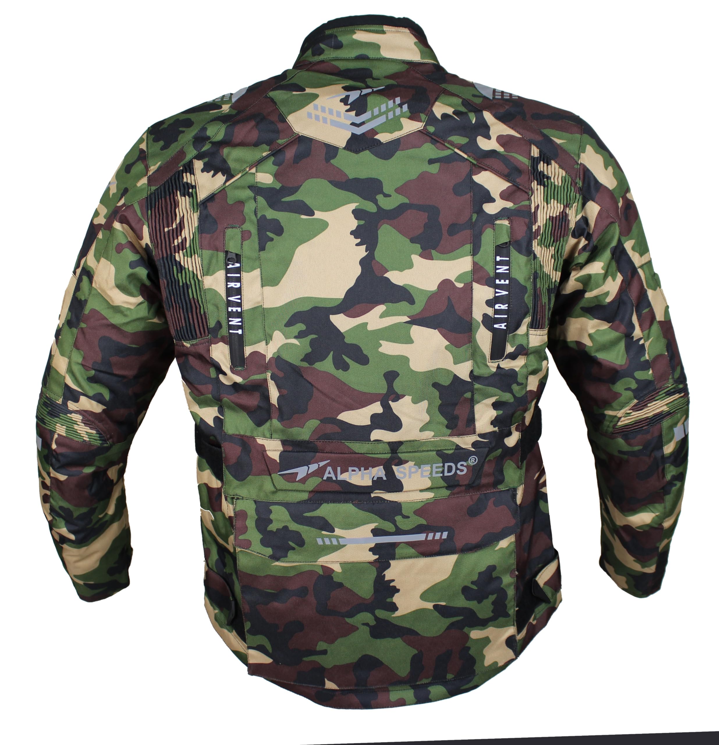 Euro Stars Herren Motorrad Jacke Textiljacke Biker Touring Jacke Motosport Sutzjacke Wassedicht mit Protektoren Racing Quad Jacke Polyester